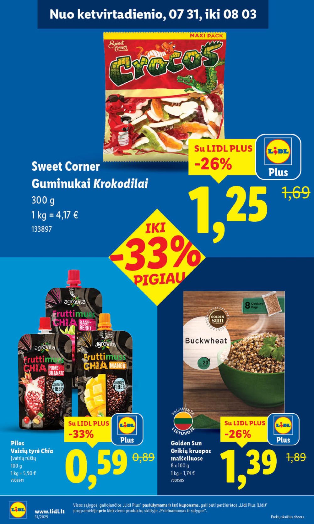 lidl - LIDL - Maisto prekių pasiūlymai (2025 07 28 - 2025 08 03) - page: 40