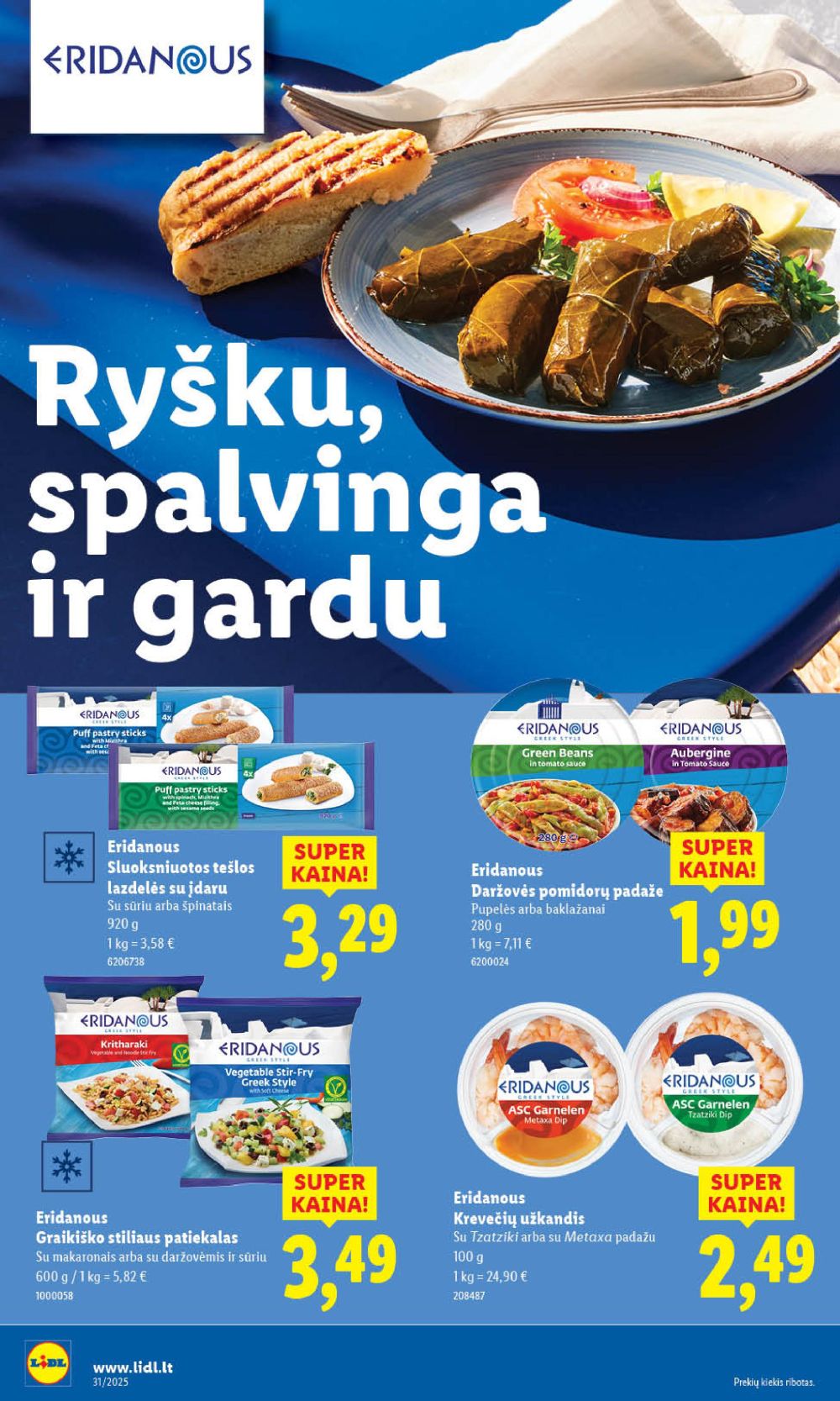 lidl - LIDL - Maisto prekių pasiūlymai (2025 07 28 - 2025 08 03) - page: 14
