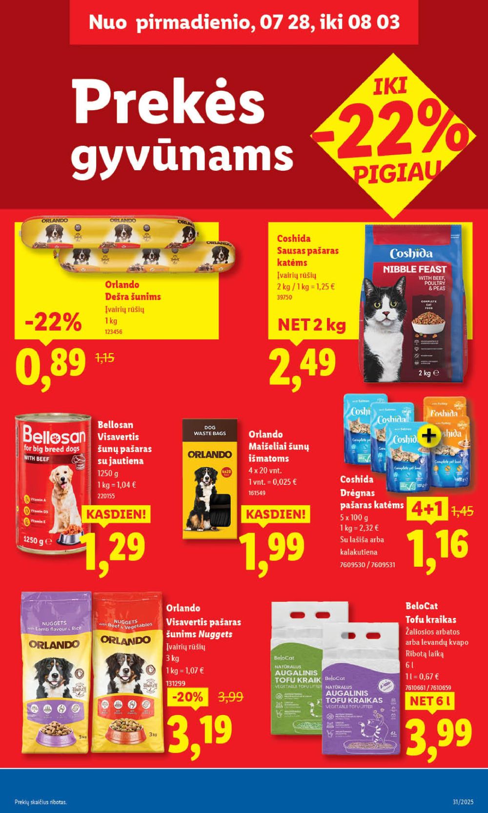 lidl - LIDL - Maisto prekių pasiūlymai (2025 07 28 - 2025 08 03) - page: 35