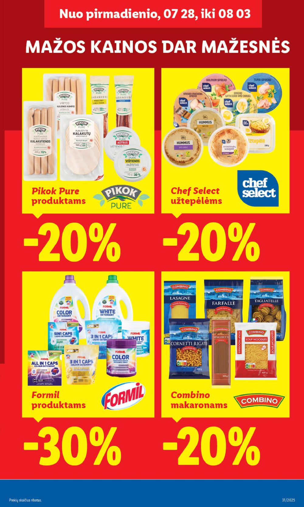 lidl - LIDL - Maisto prekių pasiūlymai (2025 07 28 - 2025 08 03) - page: 33