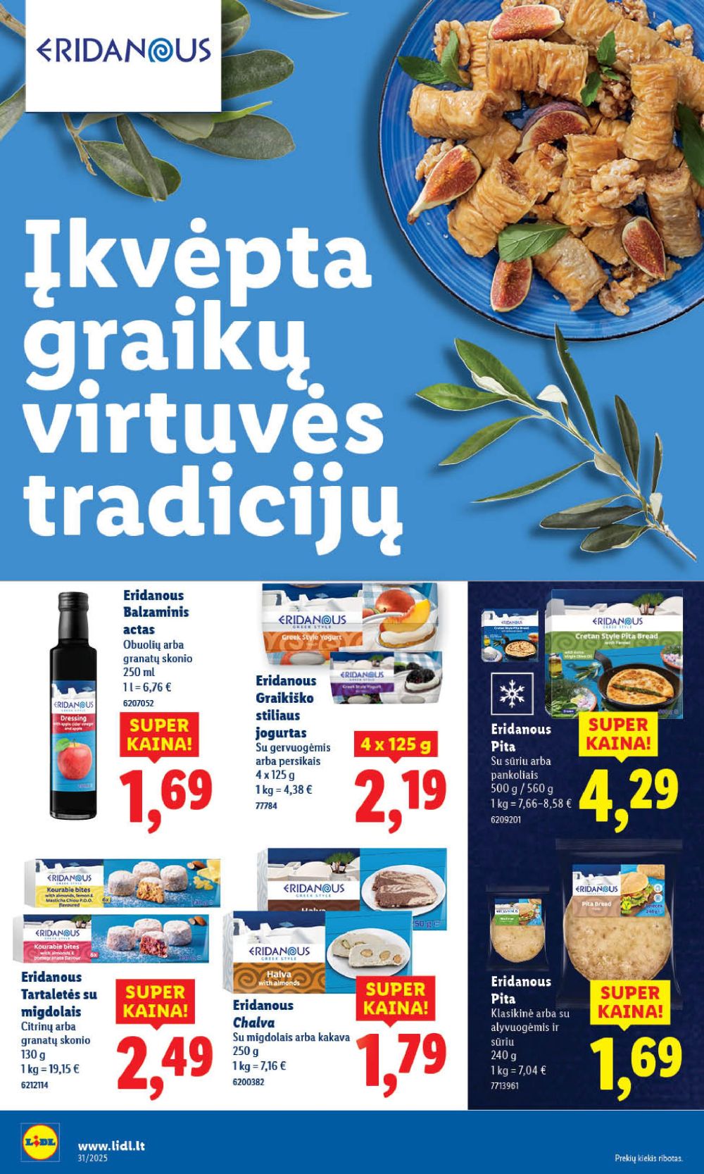 lidl - LIDL - Maisto prekių pasiūlymai (2025 07 28 - 2025 08 03) - page: 16