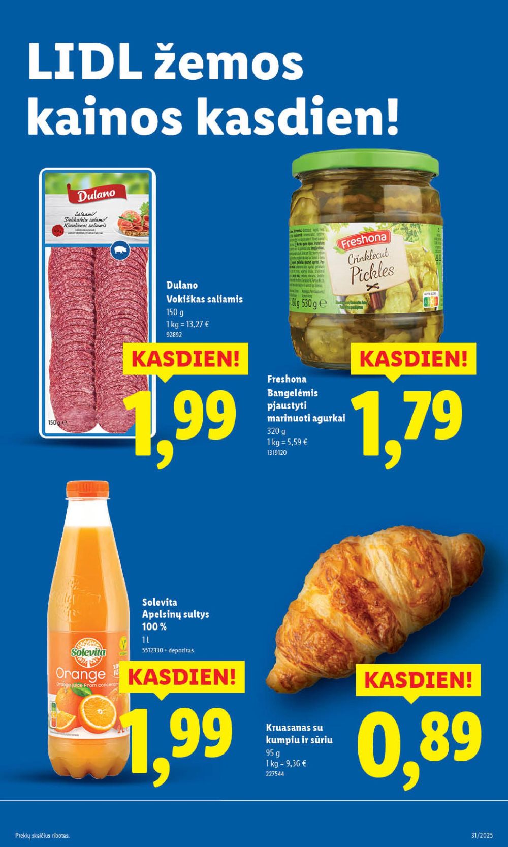 lidl - LIDL - Maisto prekių pasiūlymai (2025 07 28 - 2025 08 03) - page: 3
