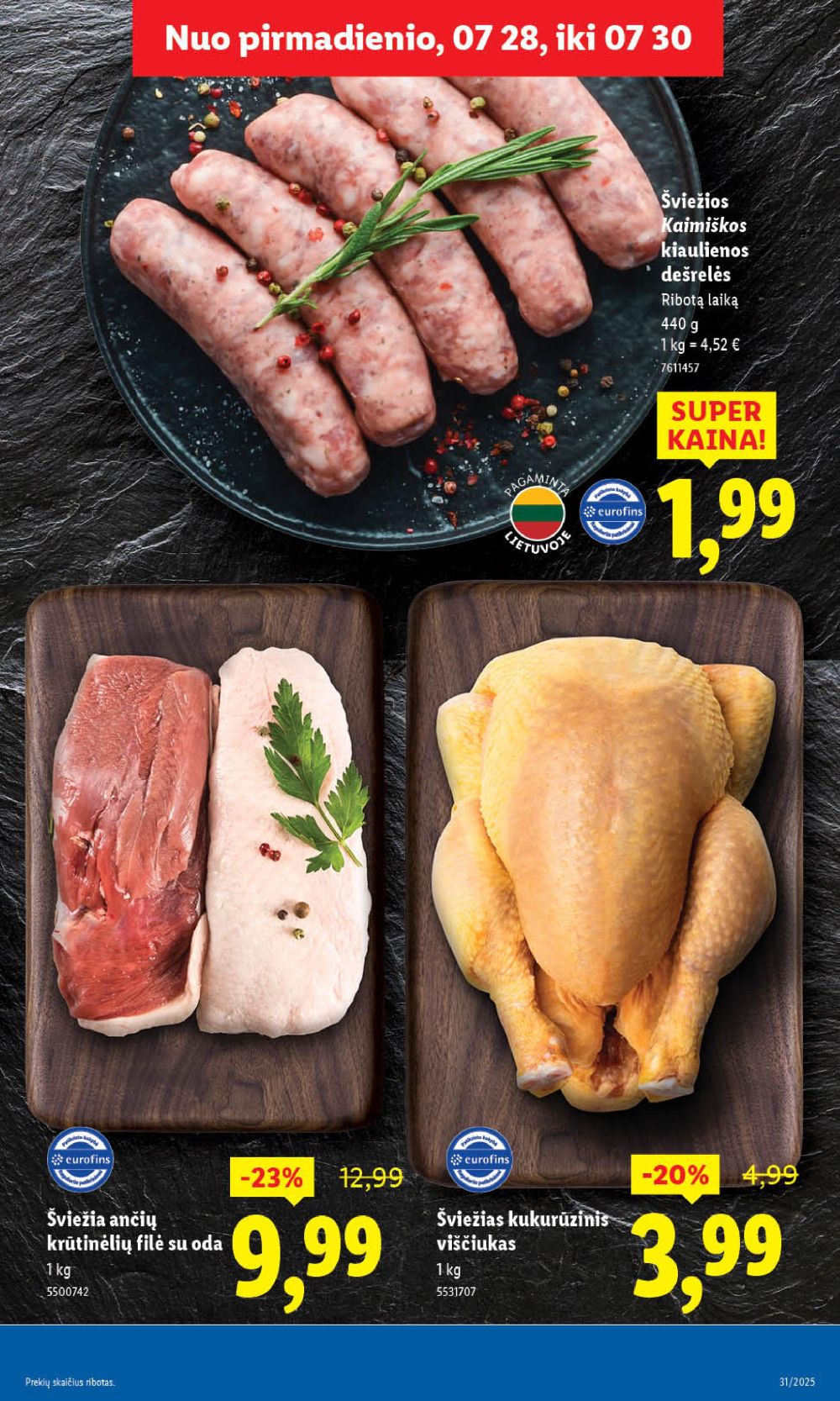 lidl - LIDL - Maisto prekių pasiūlymai (2025 07 28 - 2025 08 03) - page: 9