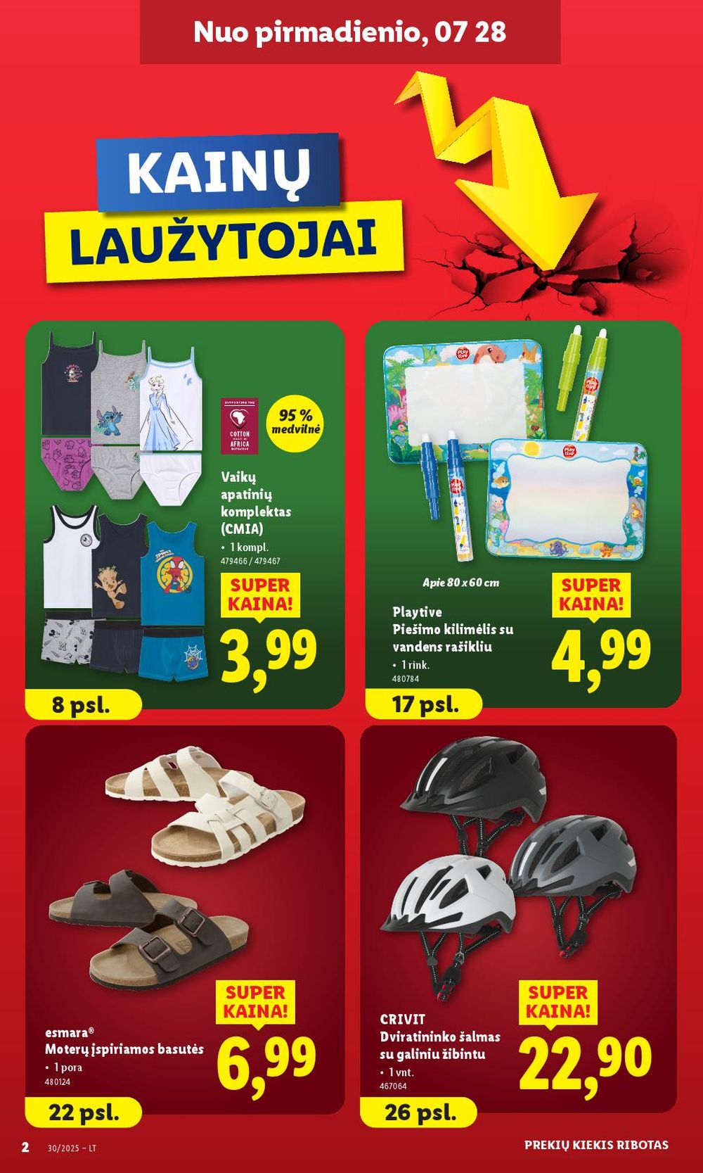 lidl - LIDL - Ne maisto prekių pasiūlymai (2025 07 28 - 2025 08 03) - page: 2