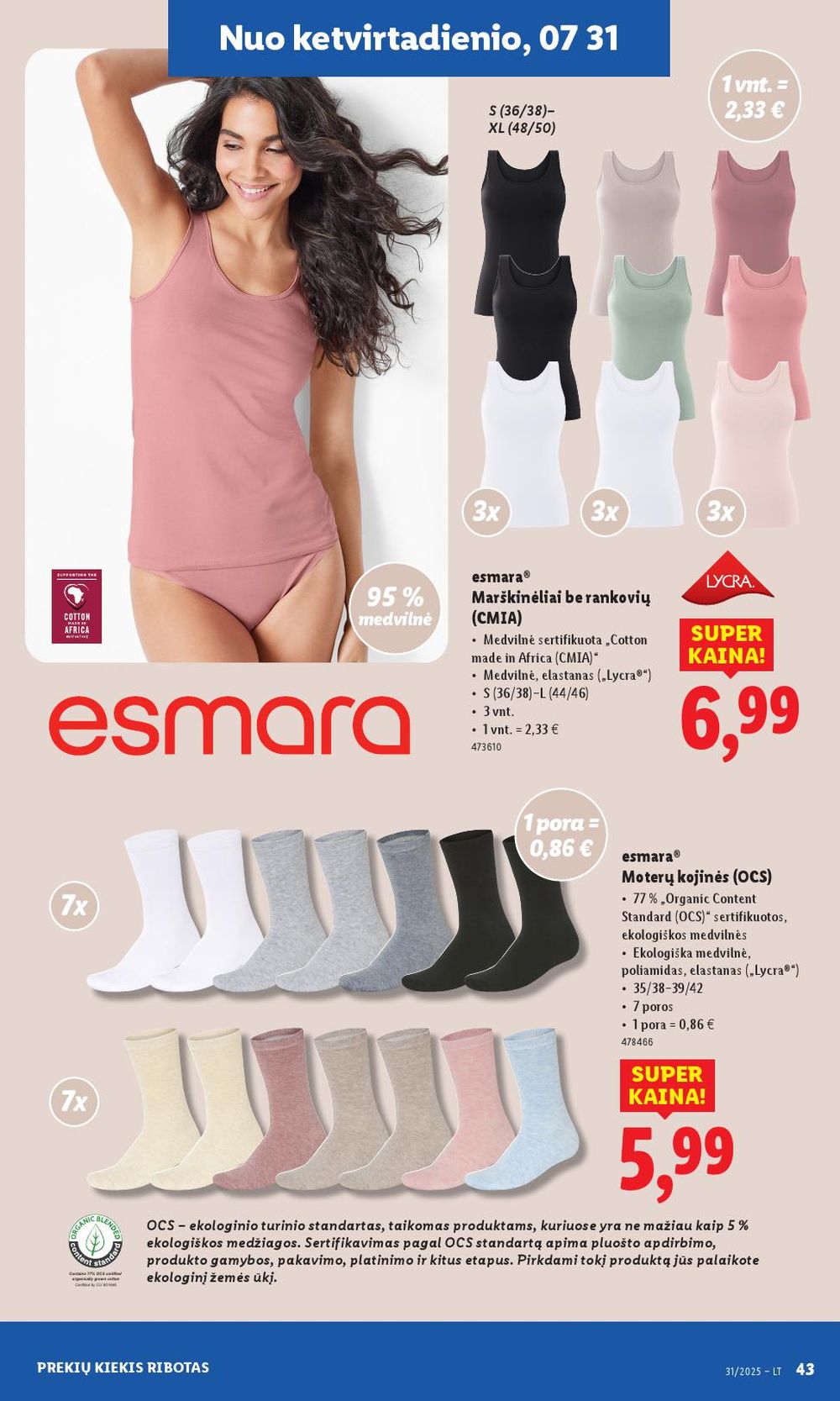 lidl - LIDL - Ne maisto prekių pasiūlymai (2025 07 28 - 2025 08 03) - page: 43