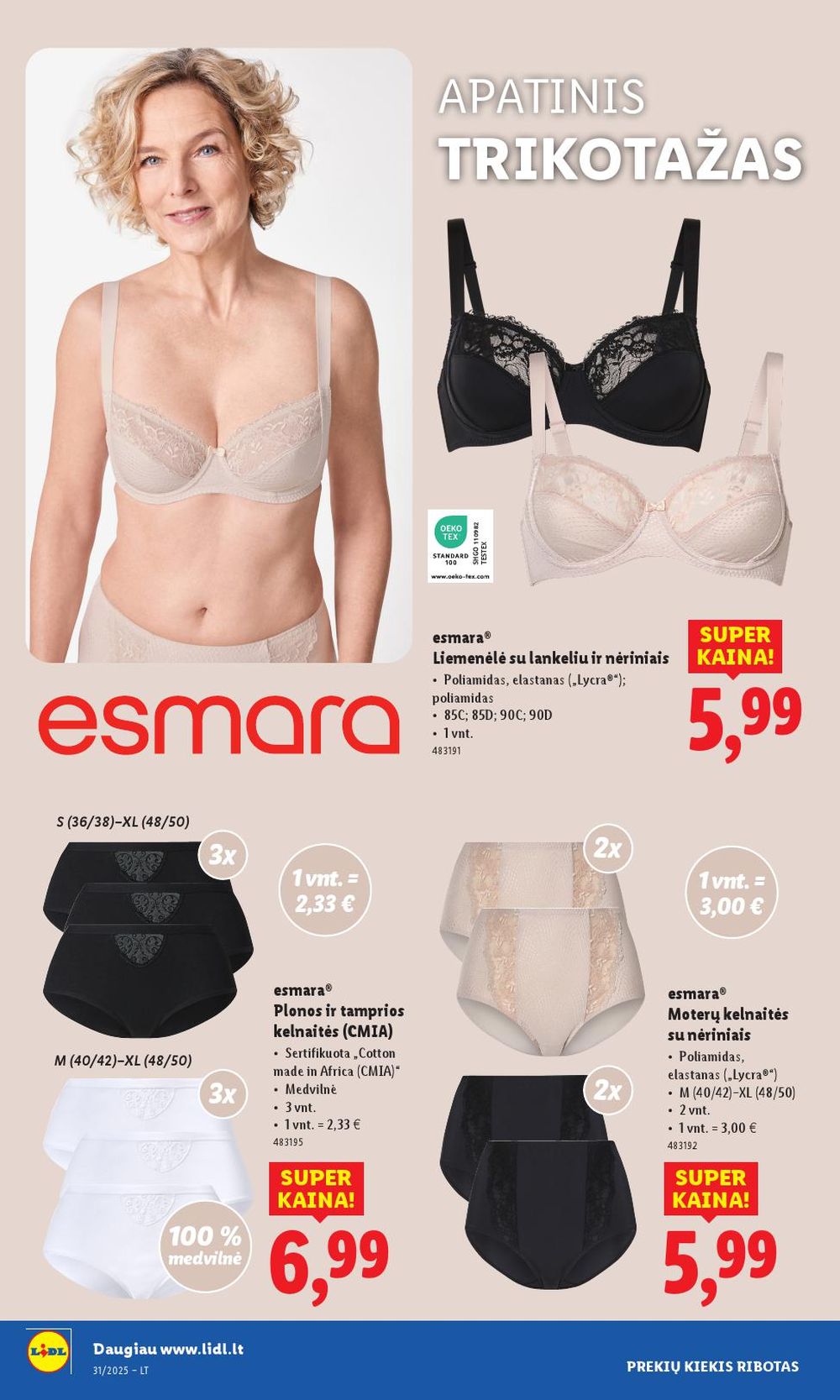 lidl - LIDL - Ne maisto prekių pasiūlymai (2025 07 28 - 2025 08 03) - page: 42