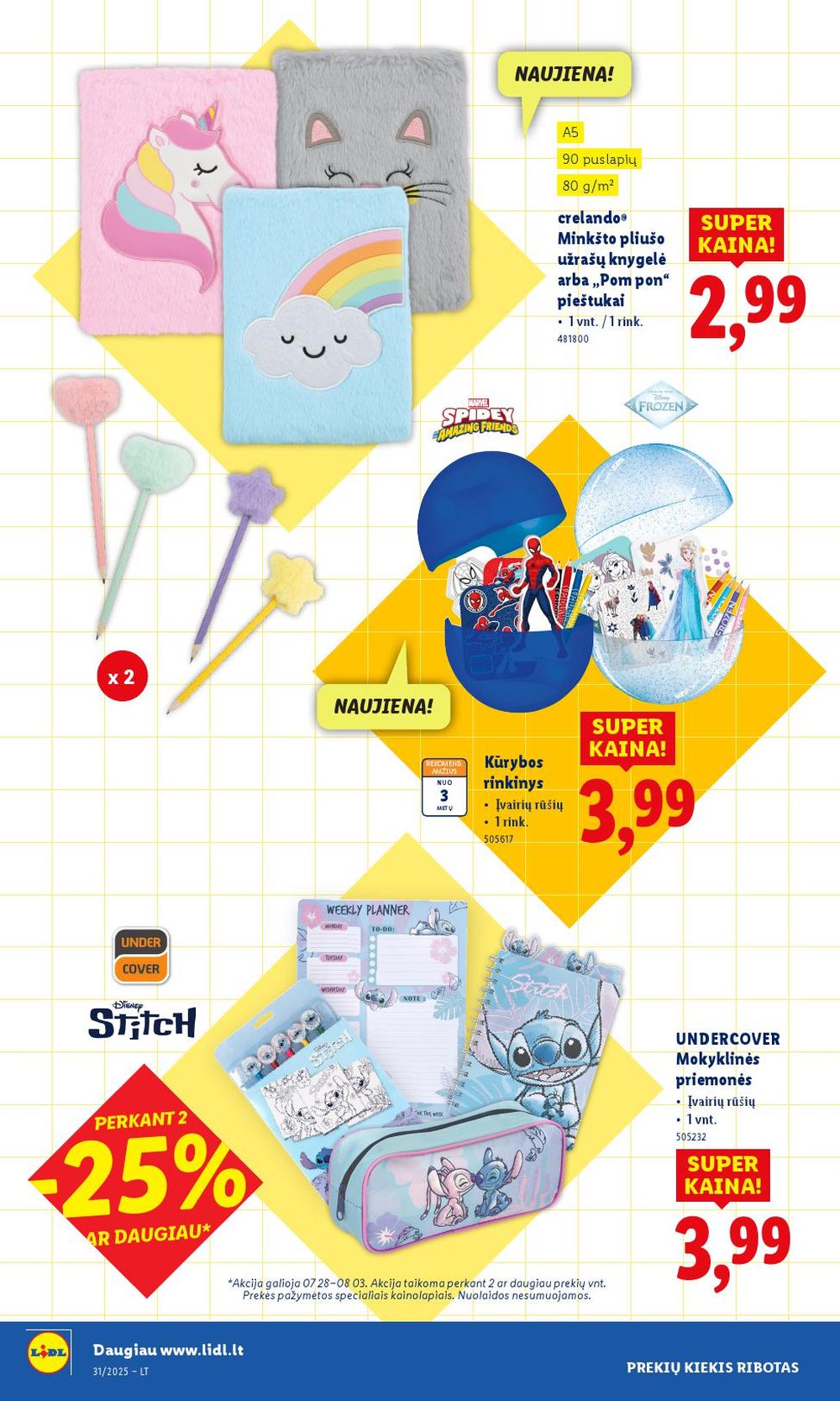 lidl - LIDL - Ne maisto prekių pasiūlymai (2025 07 28 - 2025 08 03) - page: 12