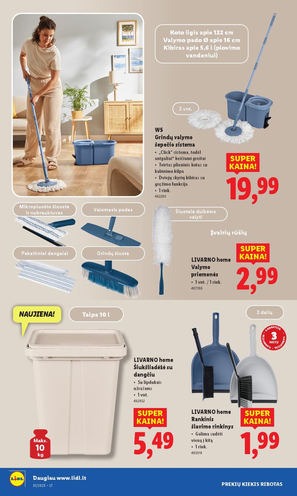 lidl - LIDL - Ne maisto prekių pasiūlymai (2025 07 28 - 2025 08 03) - page: 34