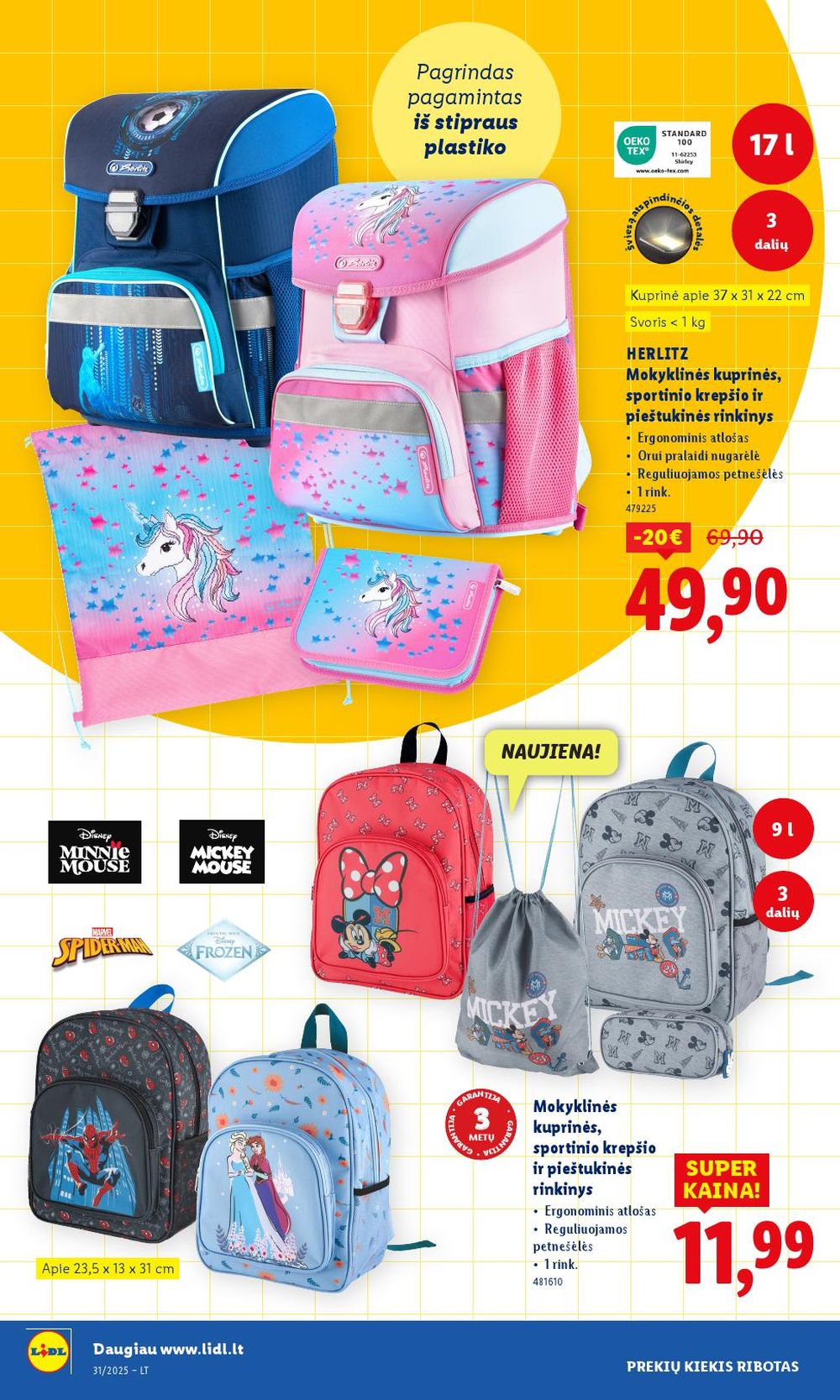 lidl - LIDL - Ne maisto prekių pasiūlymai (2025 07 28 - 2025 08 03) - page: 10