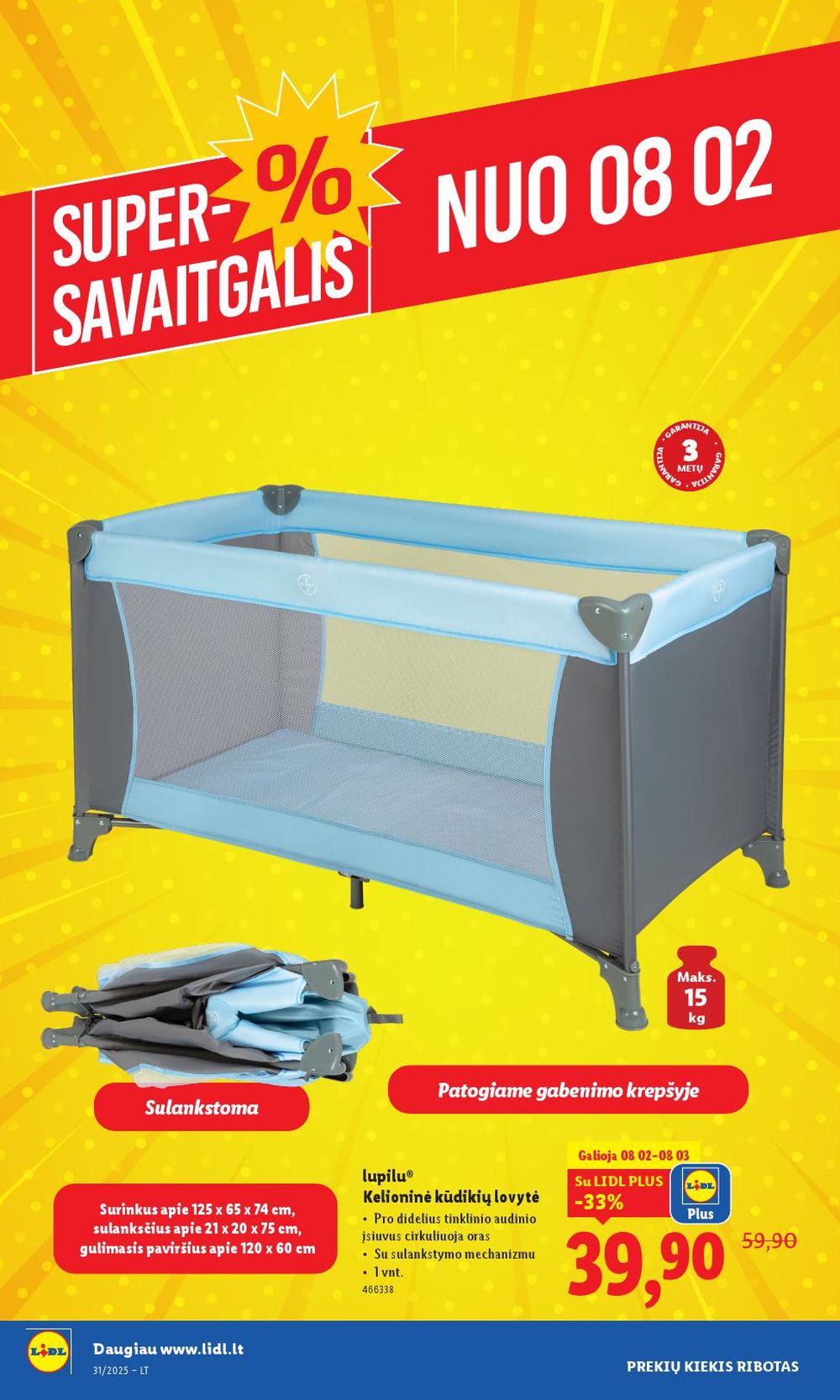 lidl - LIDL - Ne maisto prekių pasiūlymai (2025 07 28 - 2025 08 03) - page: 46