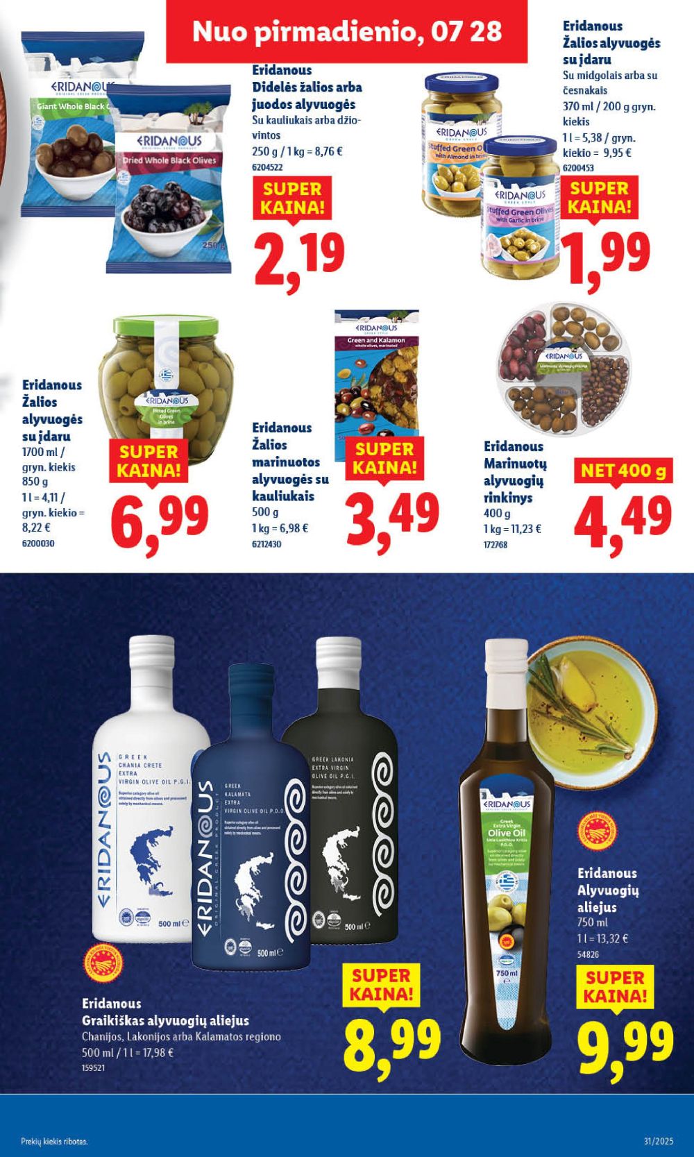lidl - LIDL - Maisto prekių pasiūlymai (2025 07 31 - 2025 08 03) - page: 21