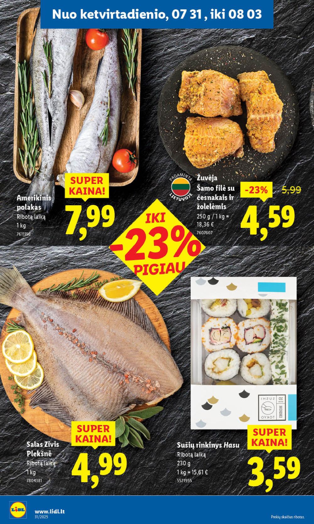lidl - LIDL - Maisto prekių pasiūlymai (2025 07 31 - 2025 08 03) - page: 10
