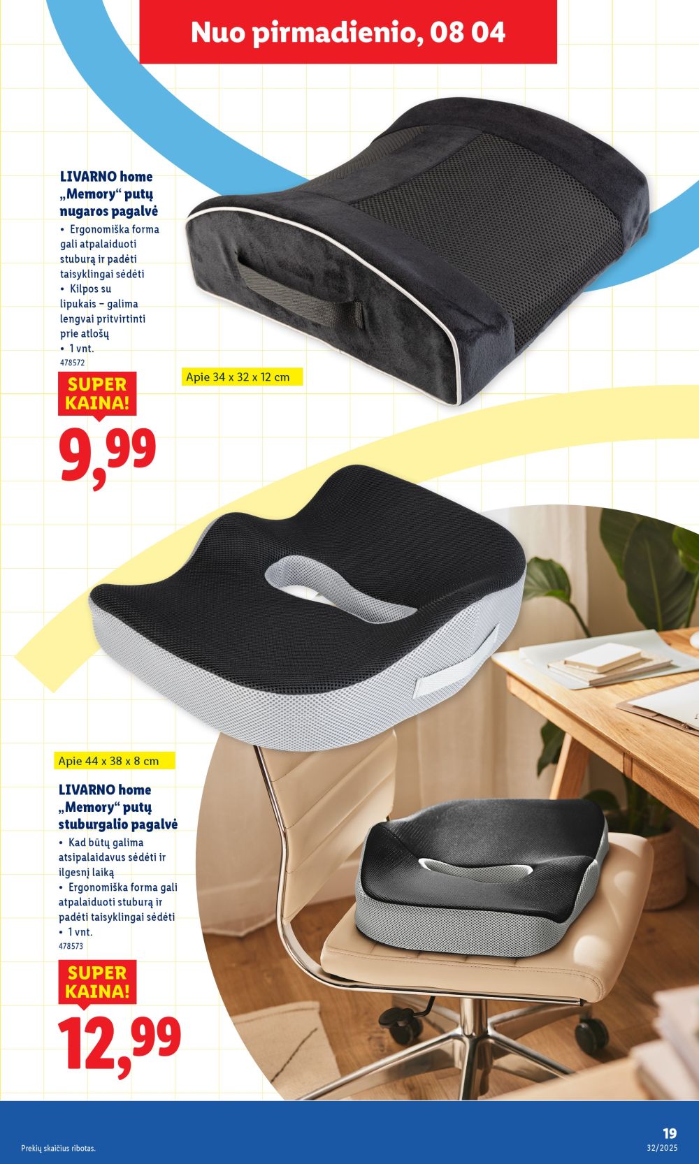 lidl - LIDL - Ne maisto prekių pasiūlymai (2025 08 04 - 2025 08 10) - page: 19