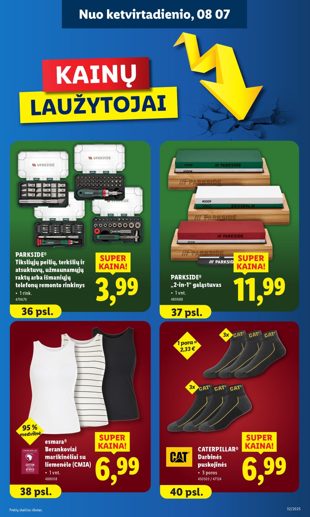 lidl - LIDL - Ne maisto prekių pasiūlymai (2025 08 04 - 2025 08 10) - page: 5