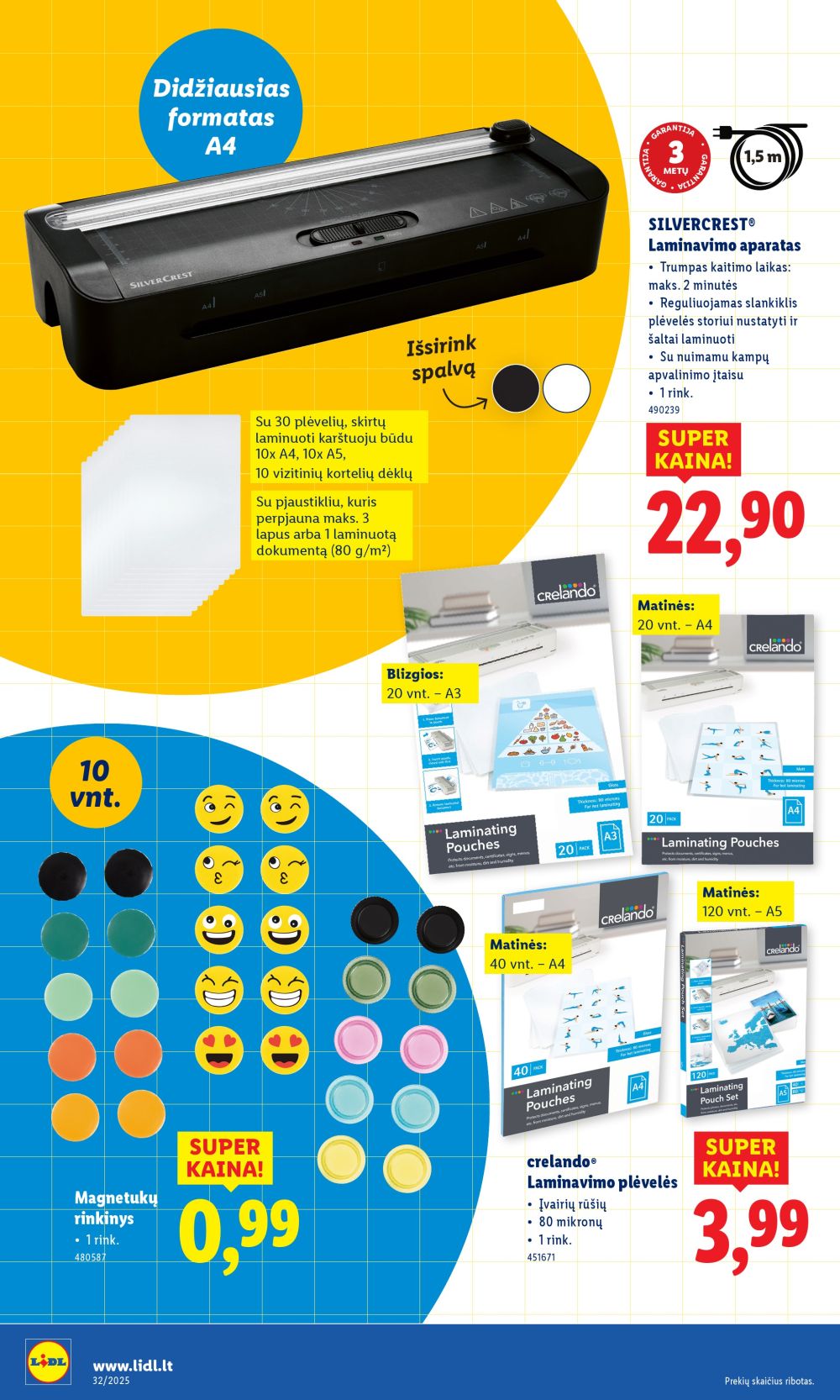 lidl - LIDL - Ne maisto prekių pasiūlymai (2025 08 04 - 2025 08 10) - page: 20