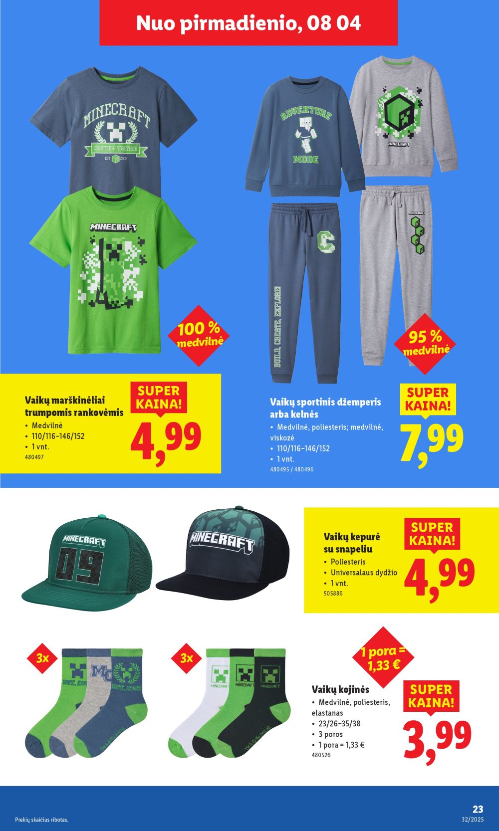 lidl - LIDL - Ne maisto prekių pasiūlymai (2025 08 04 - 2025 08 10) - page: 23
