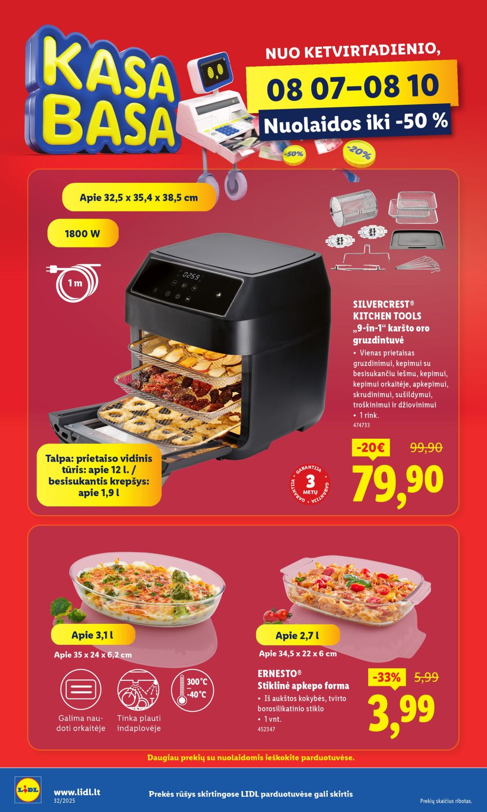 lidl - LIDL - Ne maisto prekių pasiūlymai (2025 08 04 - 2025 08 10) - page: 46