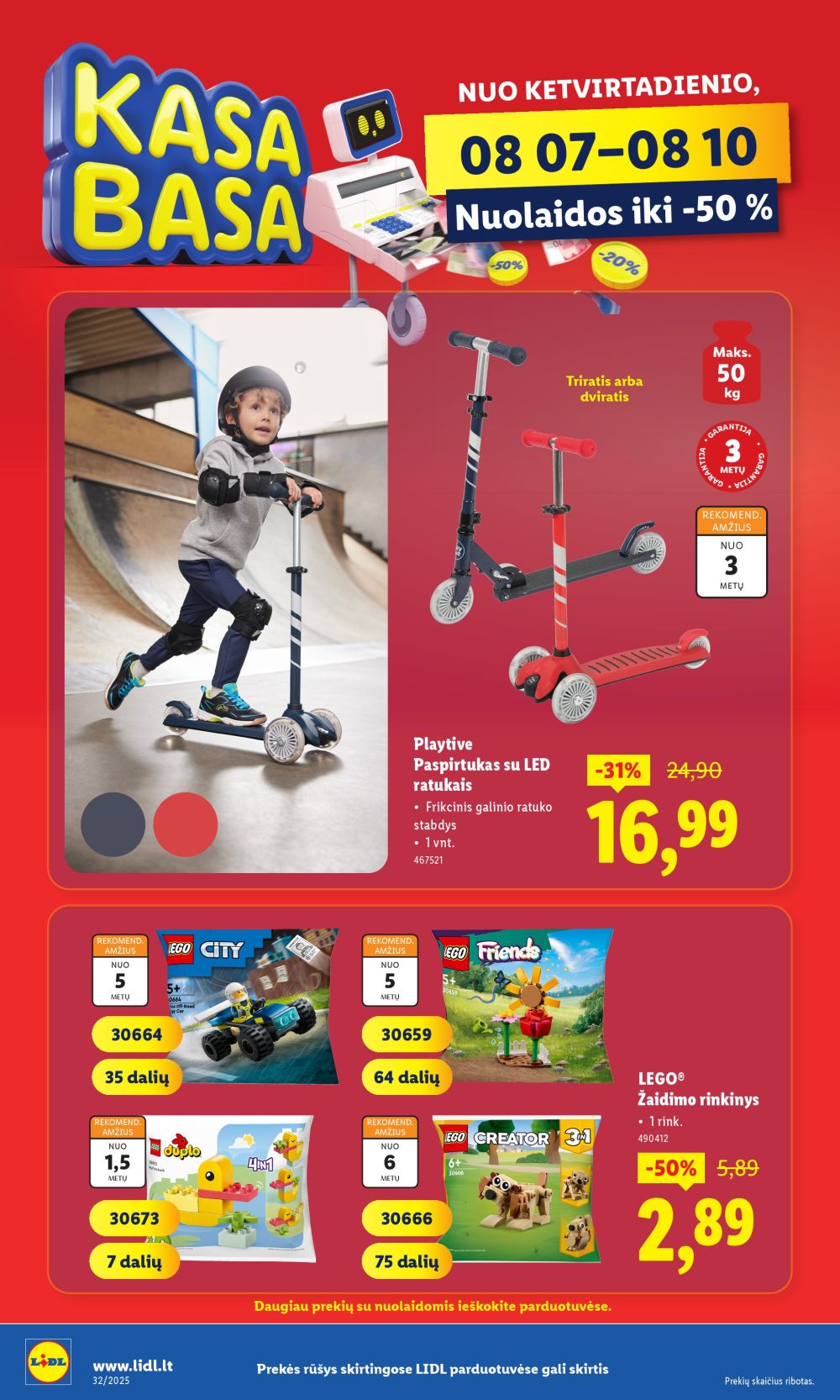 lidl - LIDL - Ne maisto prekių pasiūlymai (2025 08 04 - 2025 08 10) - page: 44
