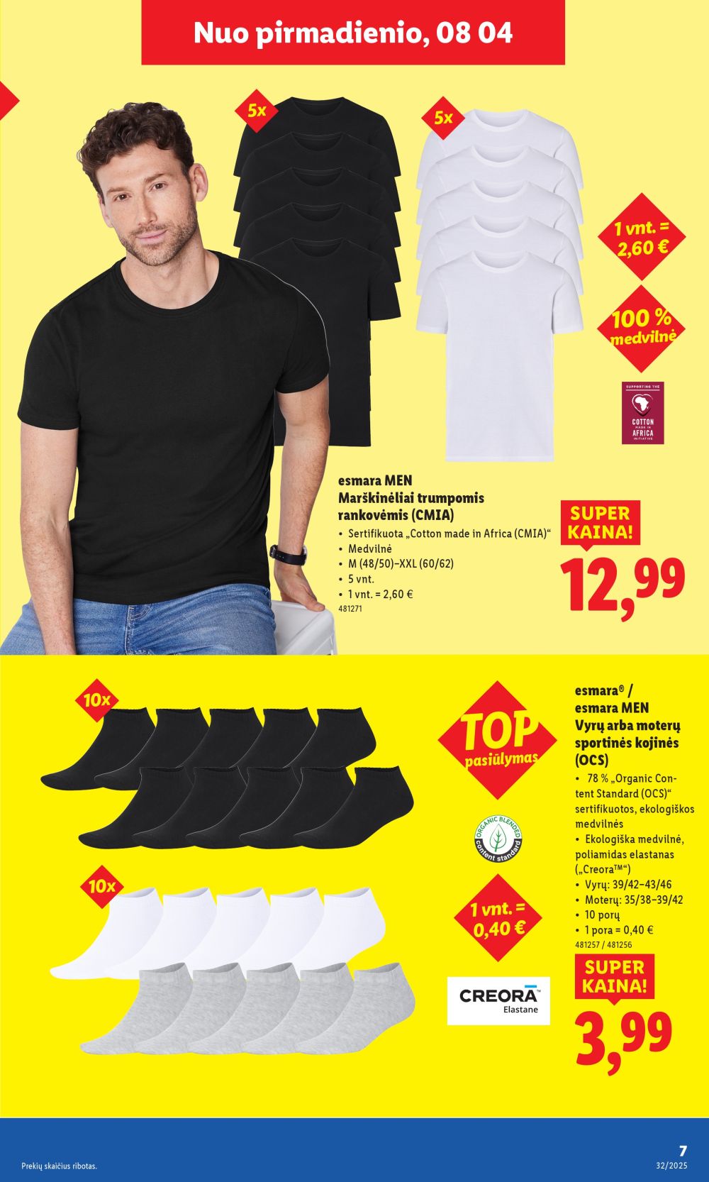 lidl - LIDL - Ne maisto prekių pasiūlymai (2025 08 04 - 2025 08 10) - page: 7