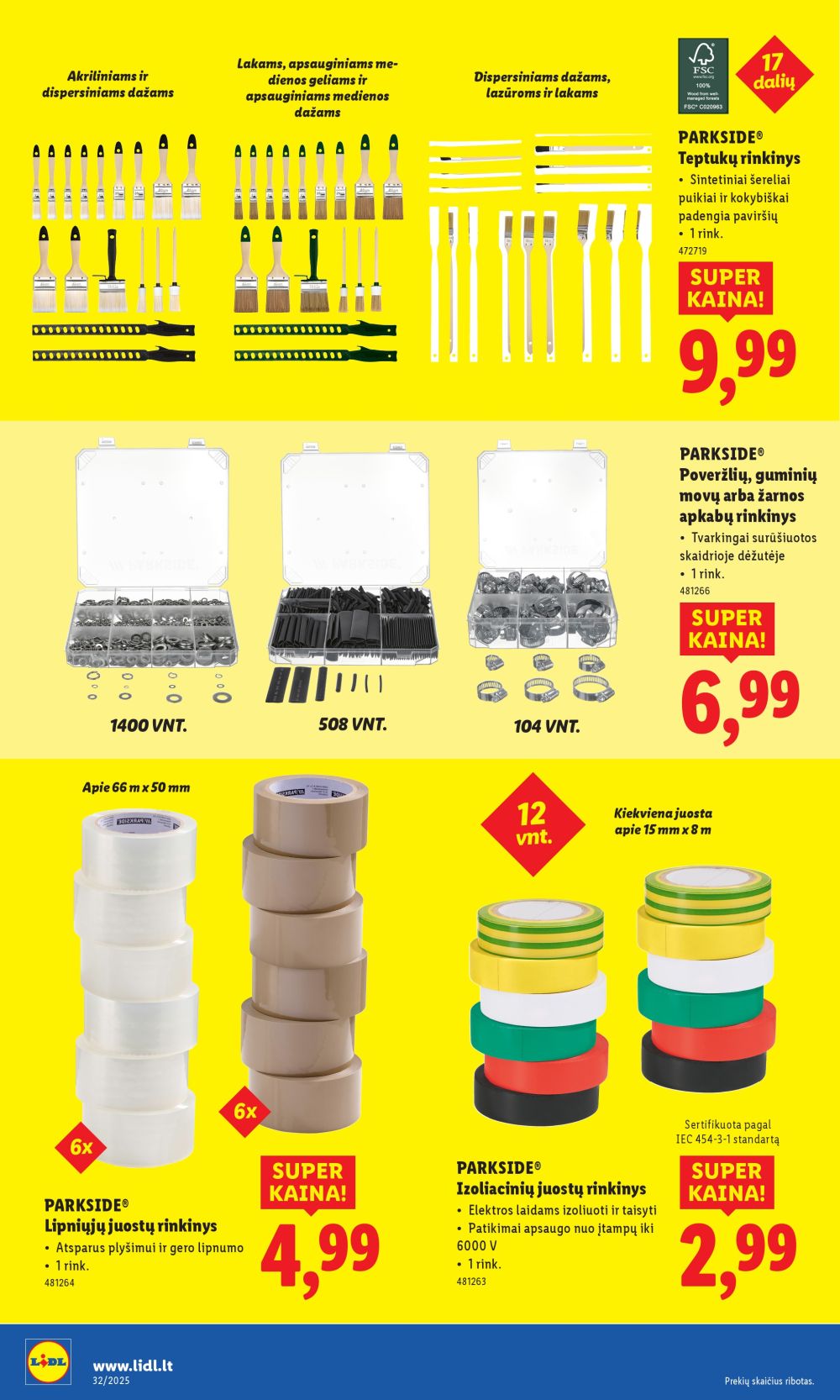 lidl - LIDL - Ne maisto prekių pasiūlymai (2025 08 04 - 2025 08 10) - page: 10