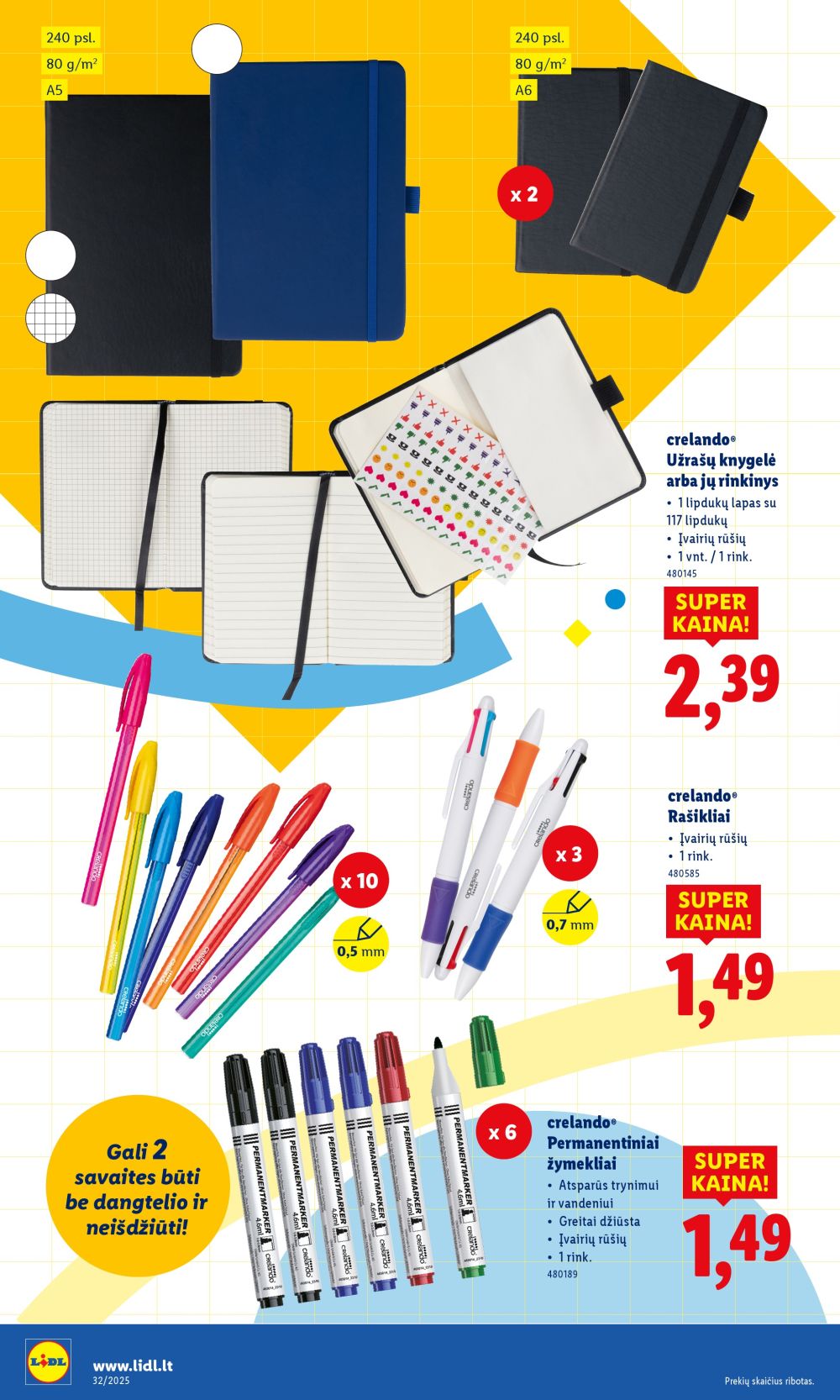 lidl - LIDL - Ne maisto prekių pasiūlymai (2025 08 04 - 2025 08 10) - page: 16
