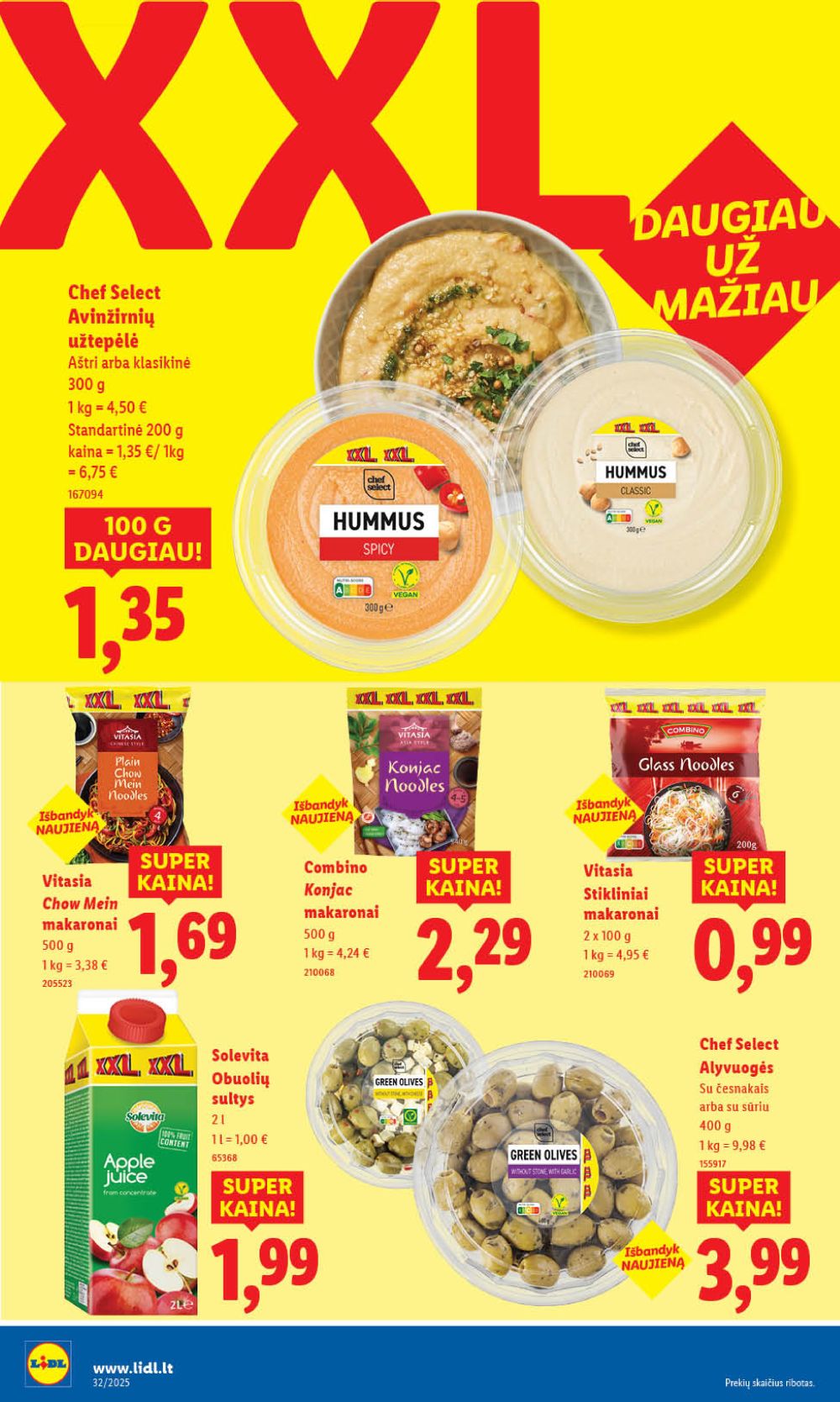 lidl - LIDL - XXL savaitė (2025 08 04 - 2025 08 10) - page: 6