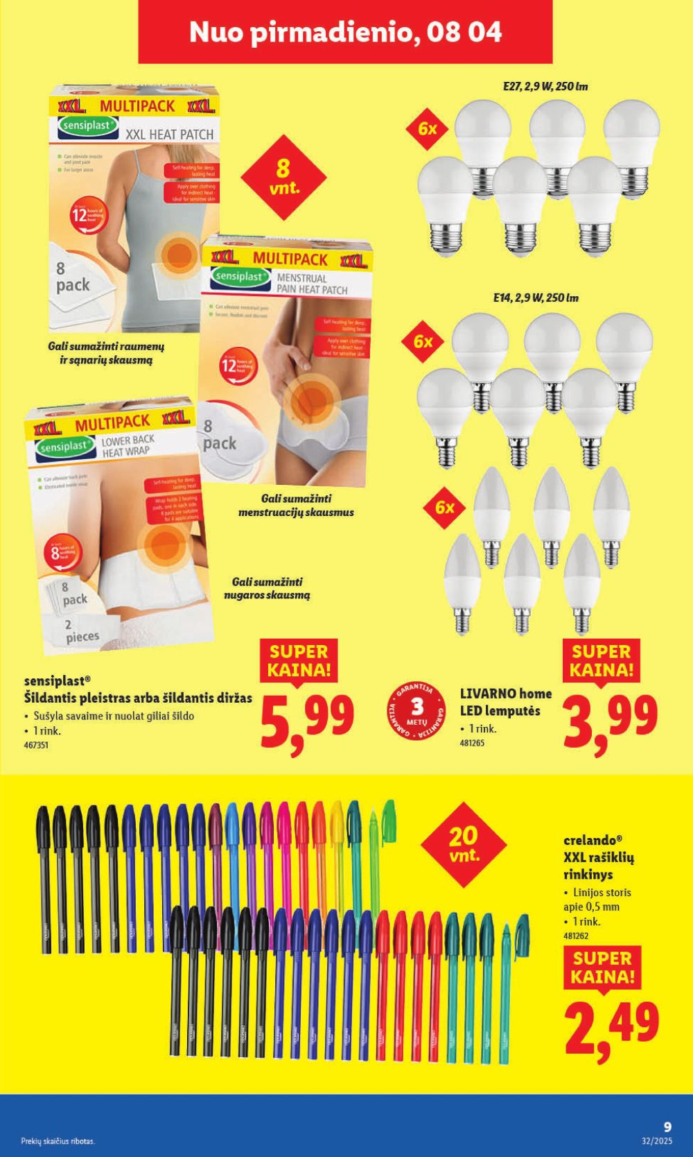 lidl - LIDL - XXL savaitė (2025 08 04 - 2025 08 10) - page: 11