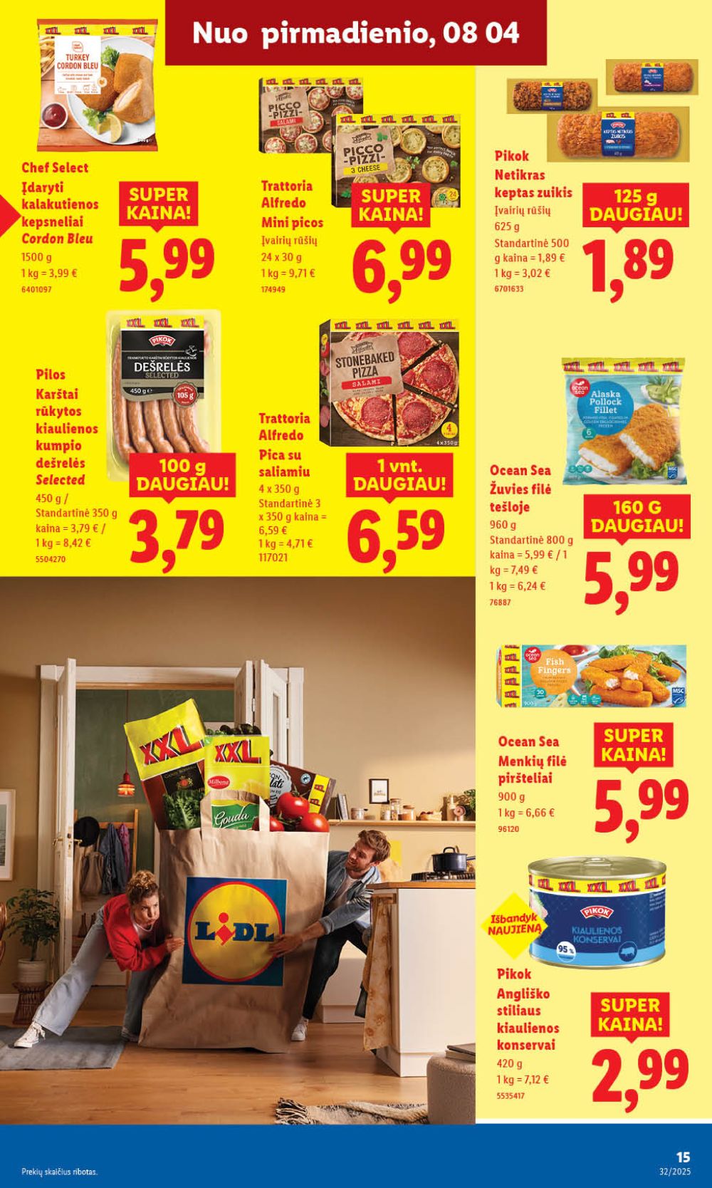 lidl - LIDL - XXL savaitė (2025 08 04 - 2025 08 10) - page: 7