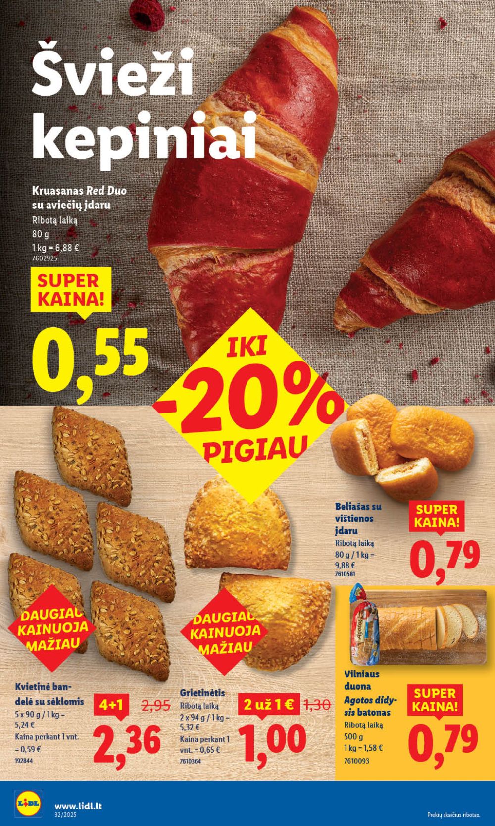 lidl - LIDL - Maisto prekių pasiūlymai (2025 08 04 - 2025 08 10) - page: 6