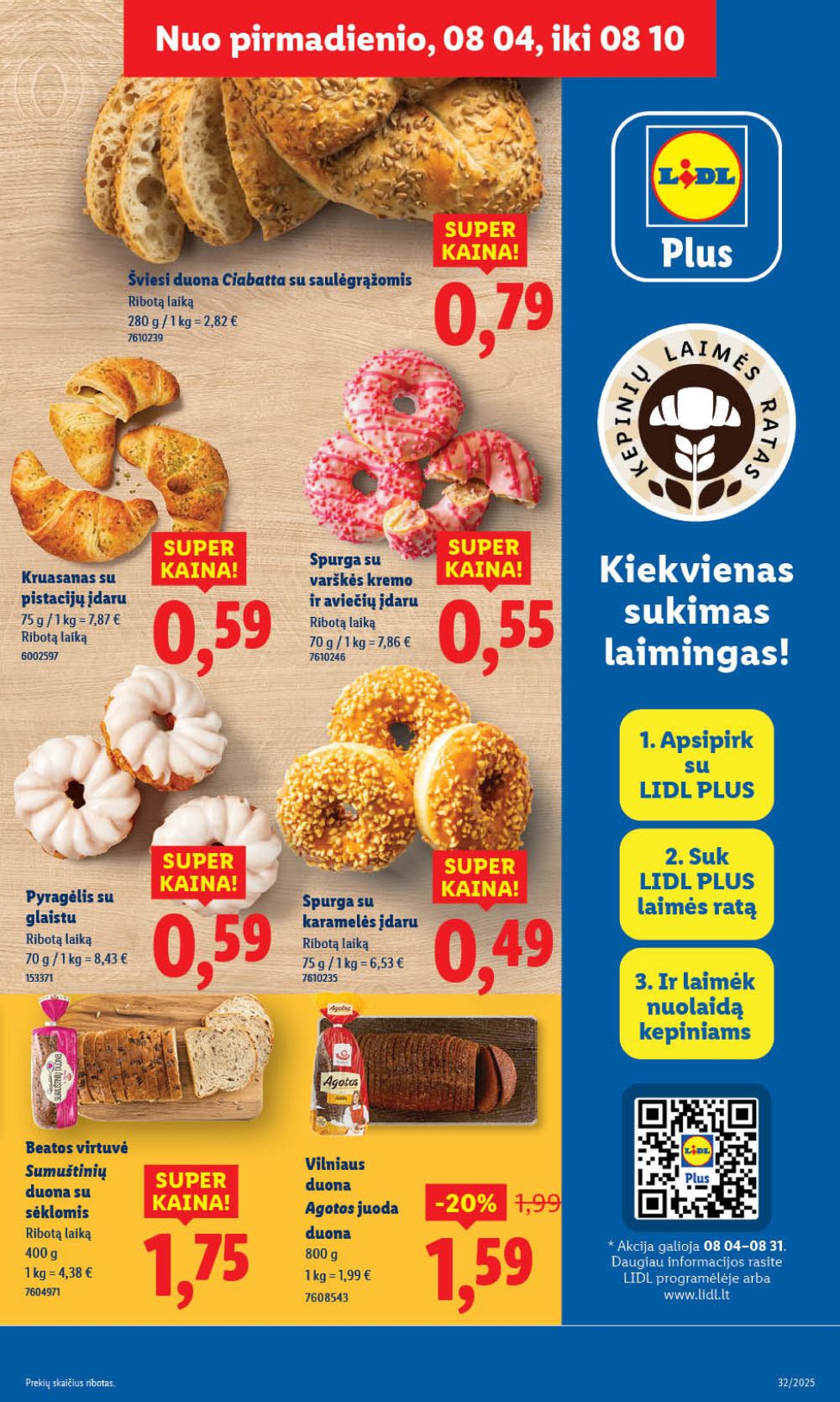 lidl - LIDL - Maisto prekių pasiūlymai (2025 08 04 - 2025 08 10) - page: 7