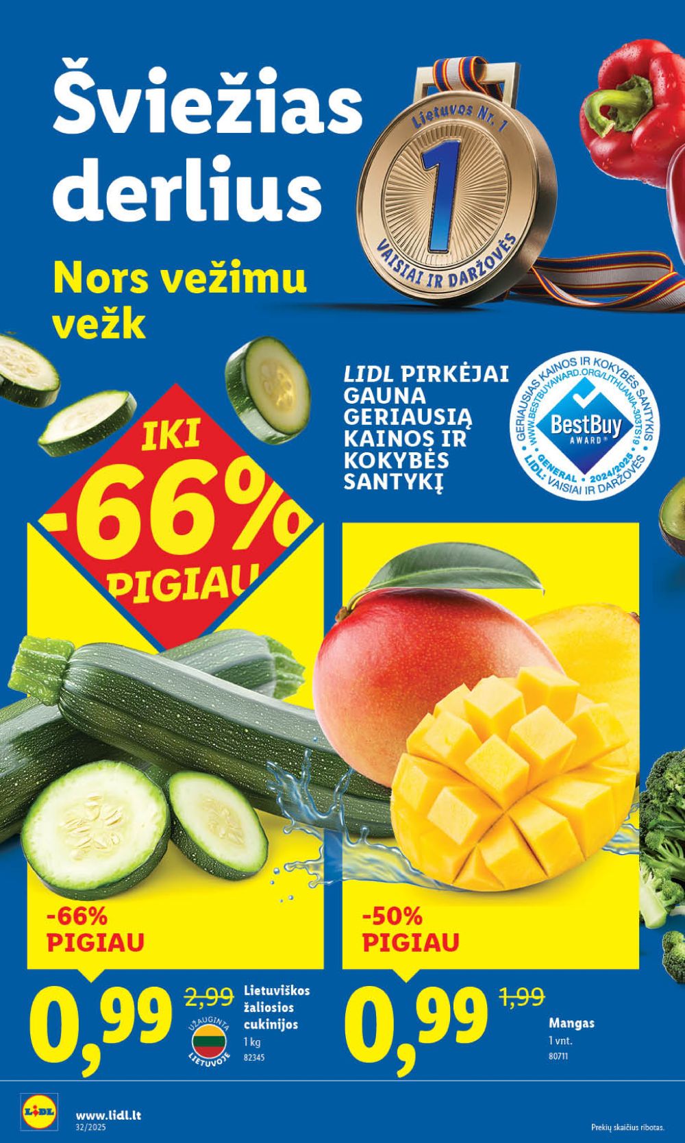 lidl - LIDL - Maisto prekių pasiūlymai (2025 08 07 - 2025 08 10) - page: 4