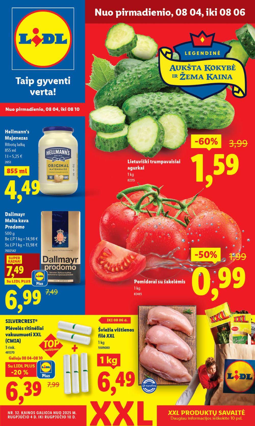 lidl - LIDL - Maisto prekių pasiūlymai (2025 08 07 - 2025 08 10) - page: 17