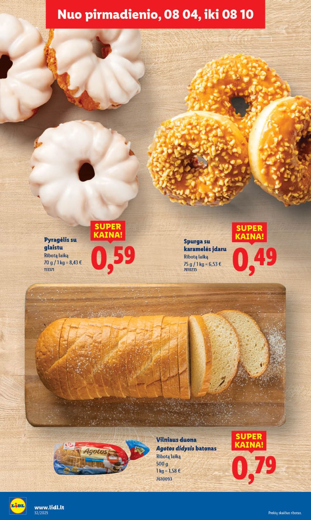 lidl - LIDL - Maisto prekių pasiūlymai (2025 08 07 - 2025 08 10) - page: 8