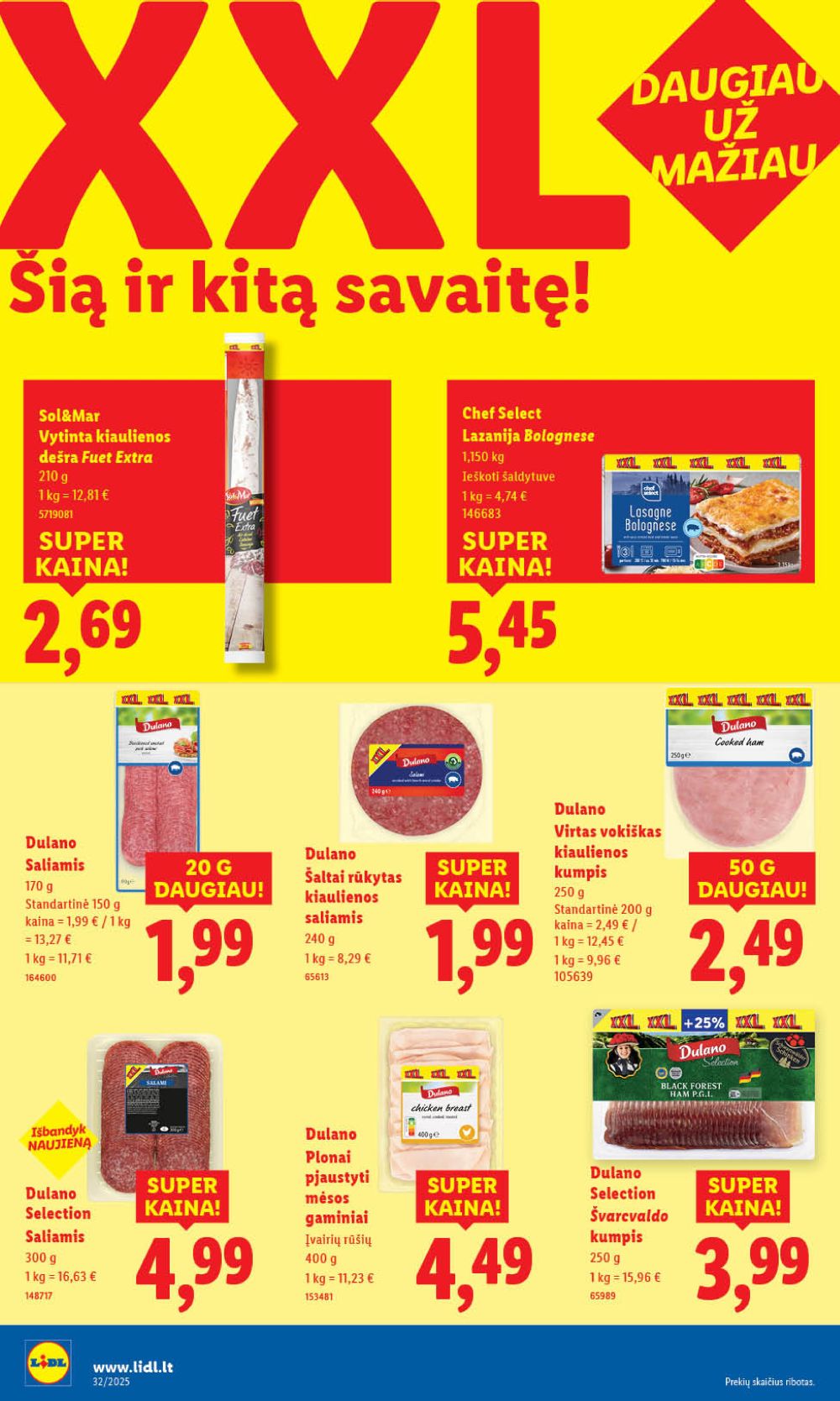 lidl - LIDL - Maisto prekių pasiūlymai (2025 08 07 - 2025 08 10) - page: 20