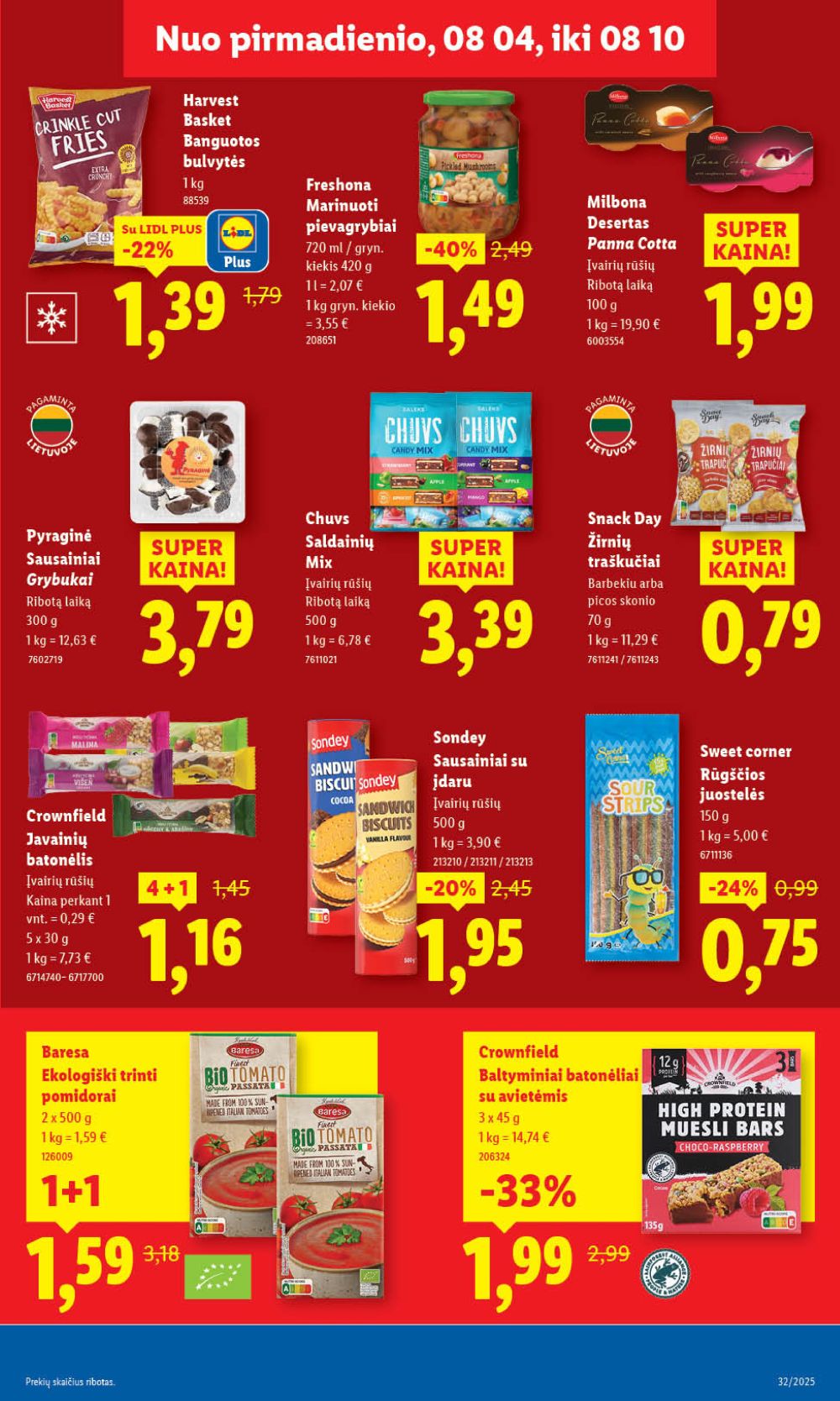 lidl - LIDL - Maisto prekių pasiūlymai (2025 08 07 - 2025 08 10) - page: 49