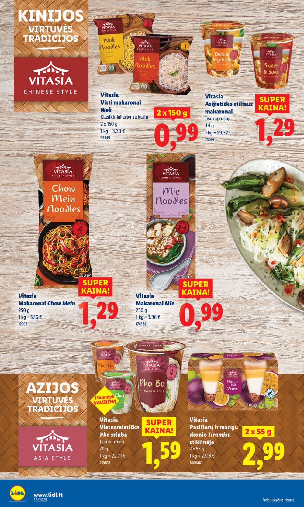 lidl - LIDL - Maisto prekių pasiūlymai (2025 08 07 - 2025 08 10) - page: 26