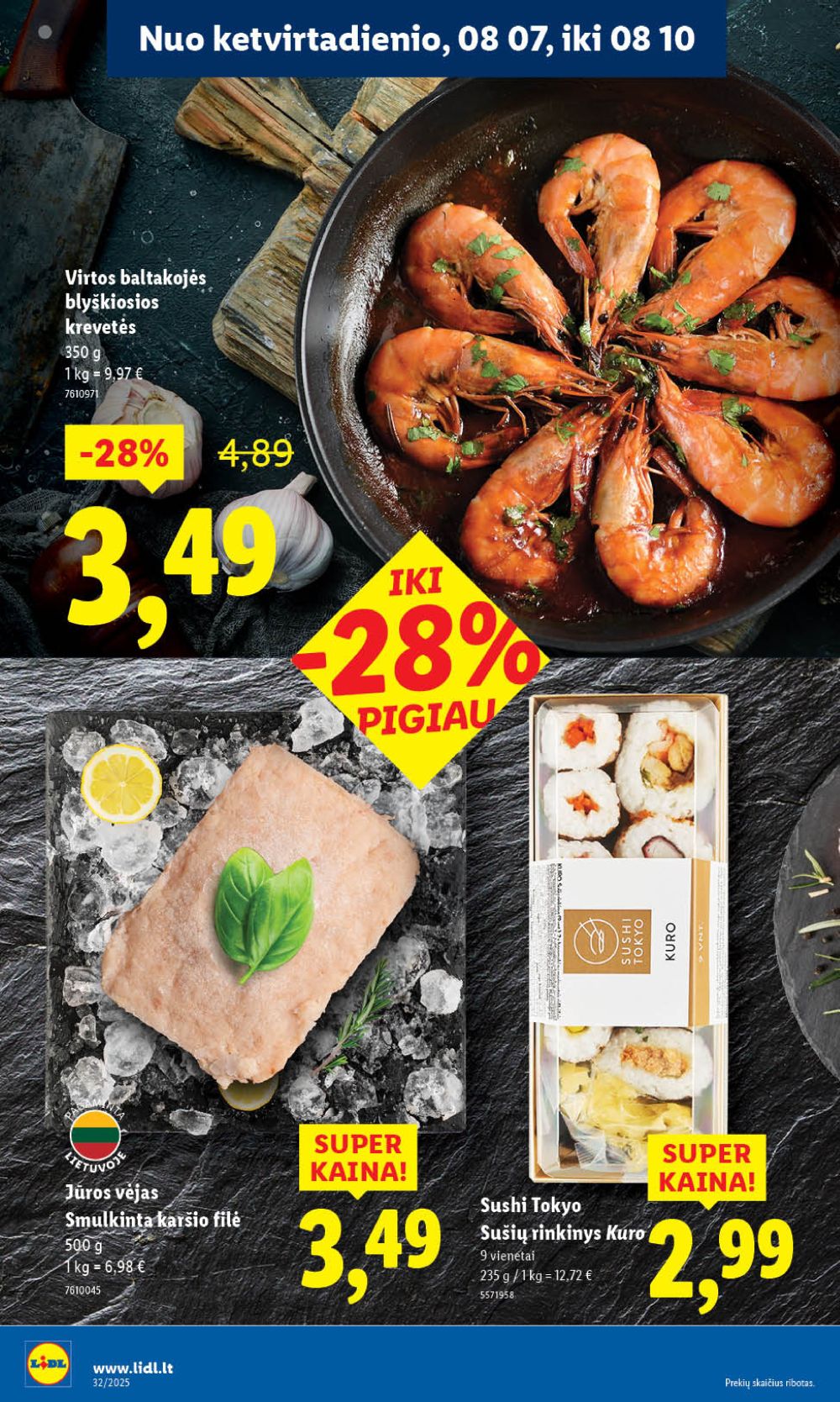 lidl - LIDL - Maisto prekių pasiūlymai (2025 08 07 - 2025 08 10) - page: 12