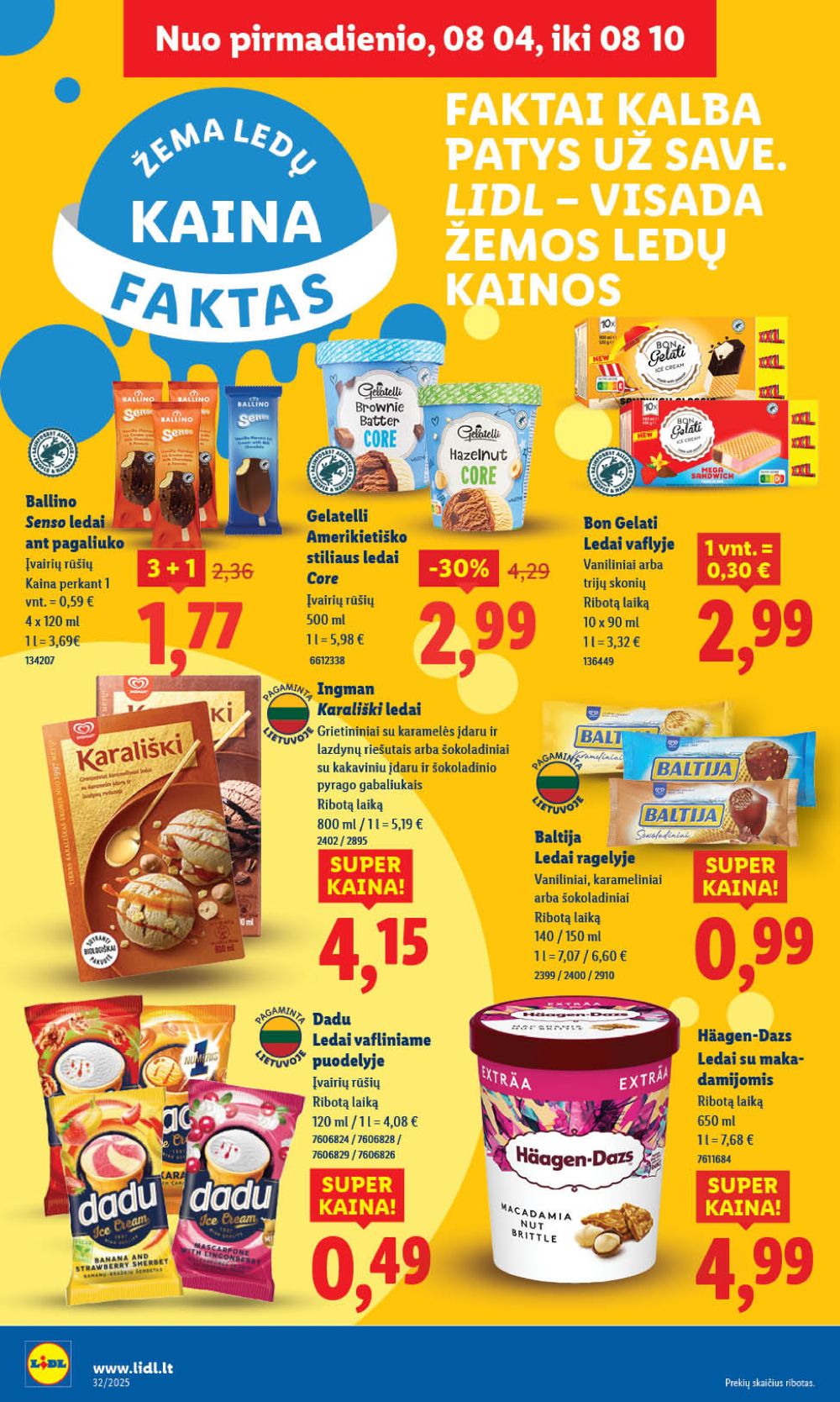 lidl - LIDL - Maisto prekių pasiūlymai (2025 08 07 - 2025 08 10) - page: 52