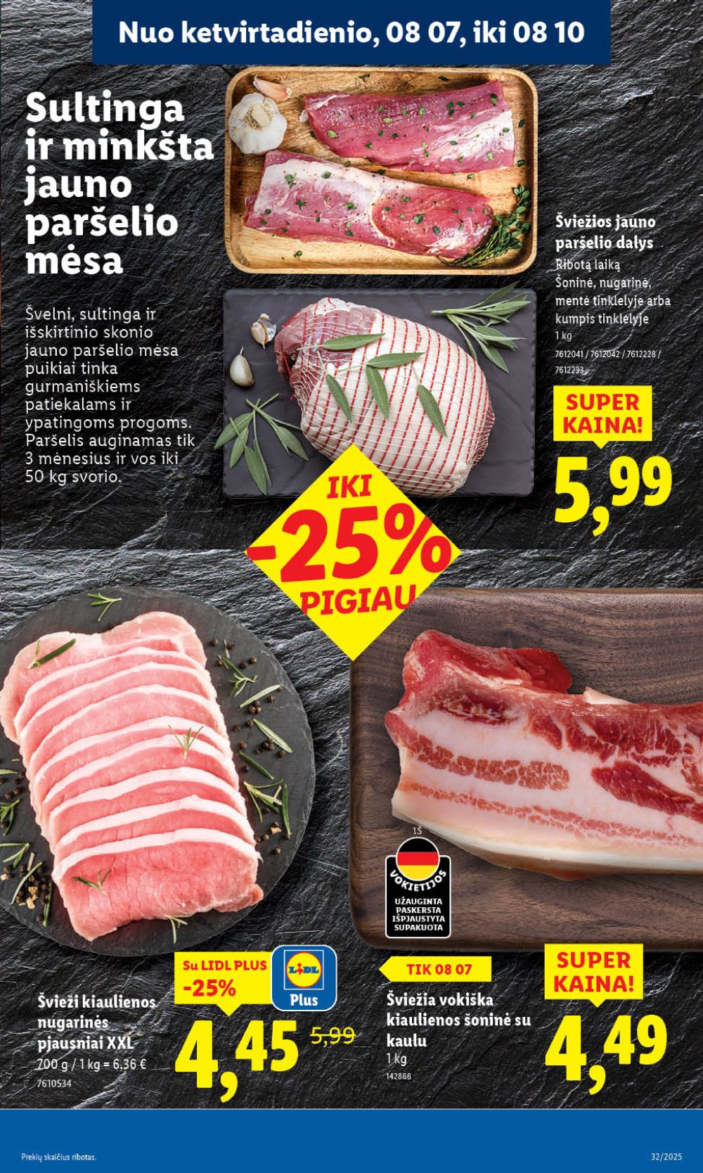 lidl - LIDL - Maisto prekių pasiūlymai (2025 08 07 - 2025 08 10) - page: 13