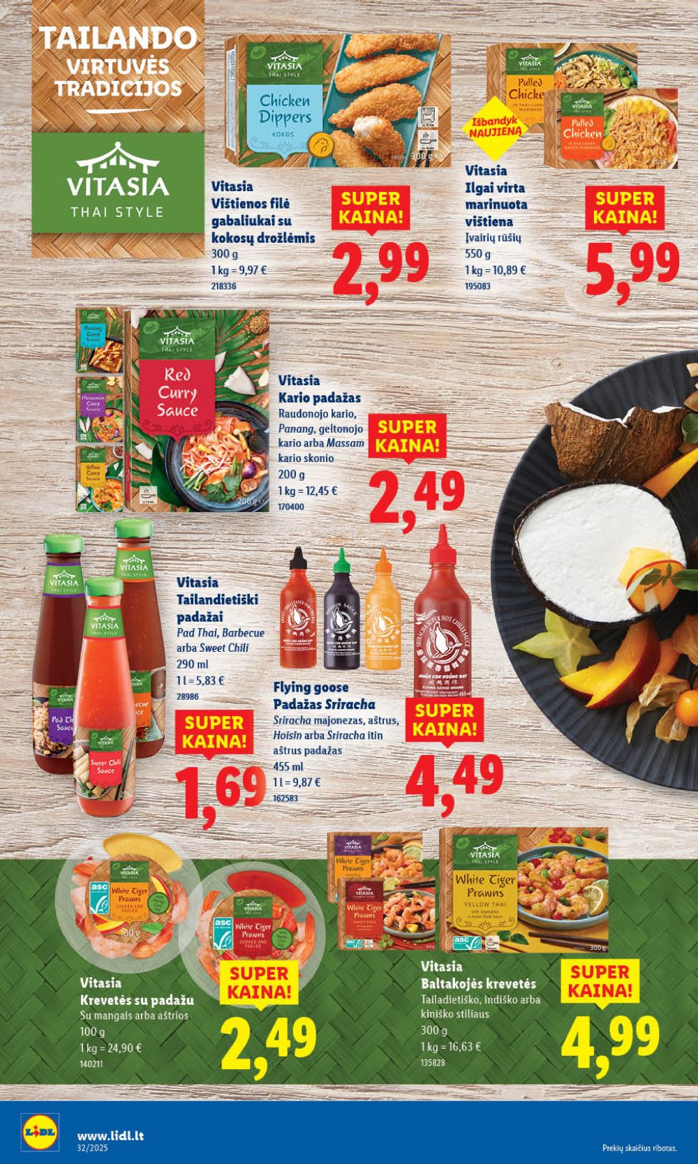 lidl - LIDL - Maisto prekių pasiūlymai (2025 08 07 - 2025 08 10) - page: 30