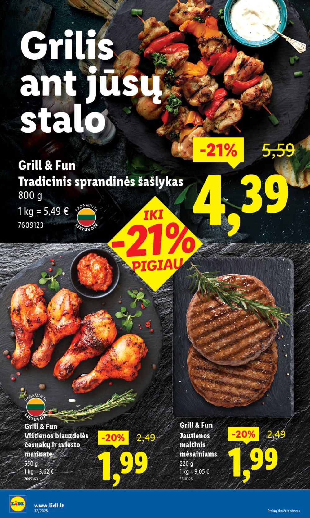 lidl - LIDL - Maisto prekių pasiūlymai (2025 08 07 - 2025 08 10) - page: 10