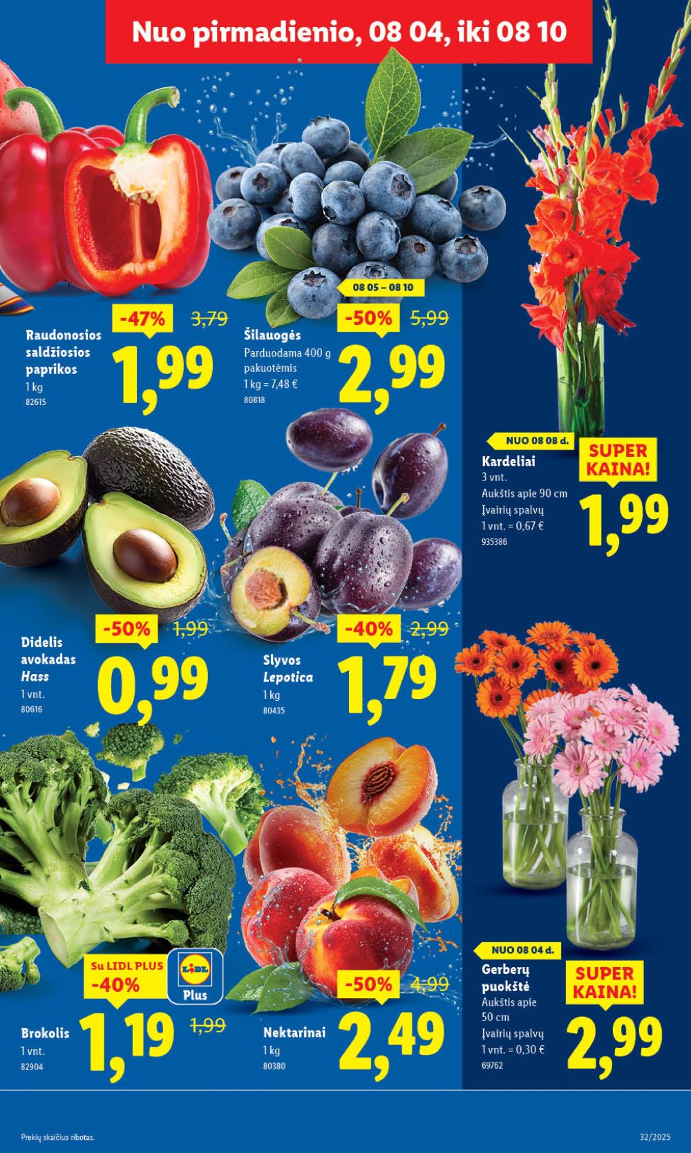lidl - LIDL - Maisto prekių pasiūlymai (2025 08 07 - 2025 08 10) - page: 5