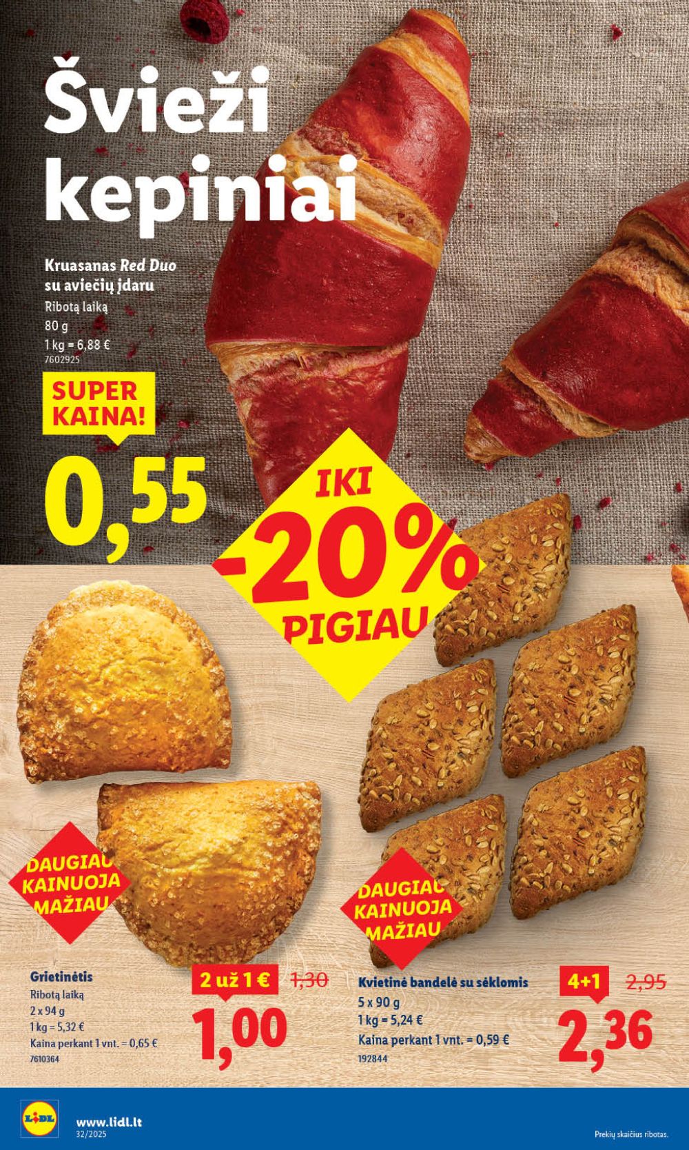 lidl - LIDL - Maisto prekių pasiūlymai (2025 08 07 - 2025 08 10) - page: 6