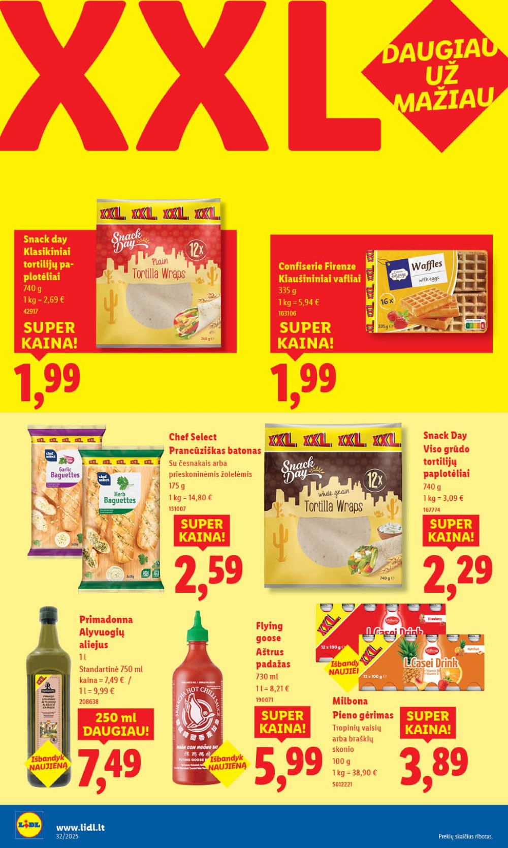 lidl - LIDL - Maisto prekių pasiūlymai (2025 08 07 - 2025 08 10) - page: 22