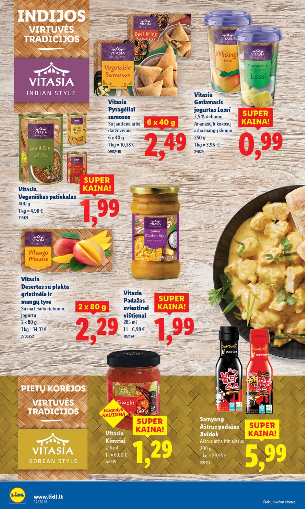 lidl - LIDL - Maisto prekių pasiūlymai (2025 08 07 - 2025 08 10) - page: 32