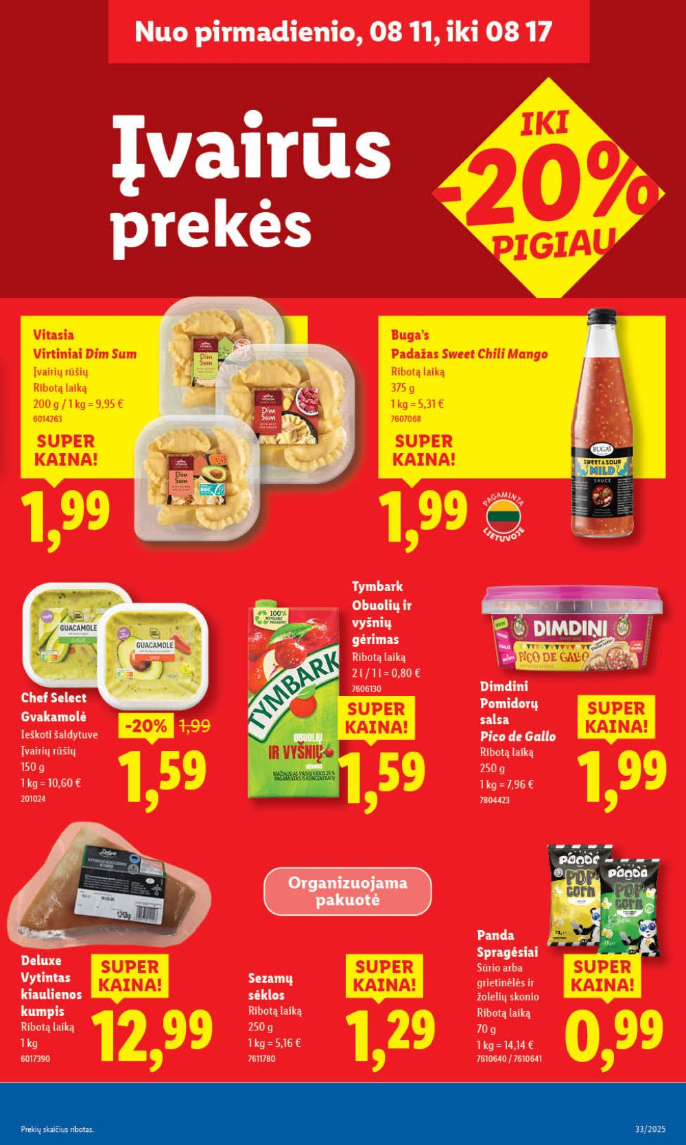 lidl - LIDL - Maisto prekių pasiūlymai (2025 08 11 - 2025 08 17) - page: 31 lidl - LIDL - Maisto prekių pasiūlymai (2025 08 11 - 2025 08 17) - page: 31