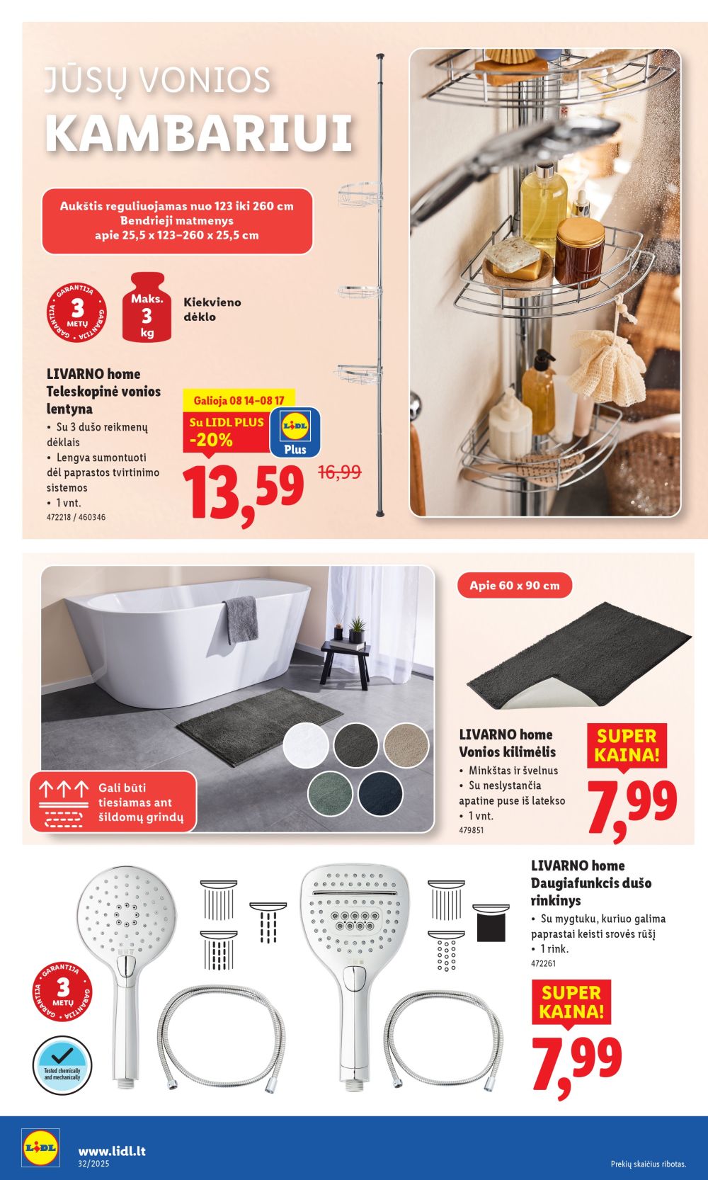 lidl - LIDL - Ne maisto prekių pasiūlymai (2025 08 11 - 2025 08 17) - page: 36 lidl - LIDL - Ne maisto prekių pasiūlymai (2025 08 11 - 2025 08 17) - page: 36