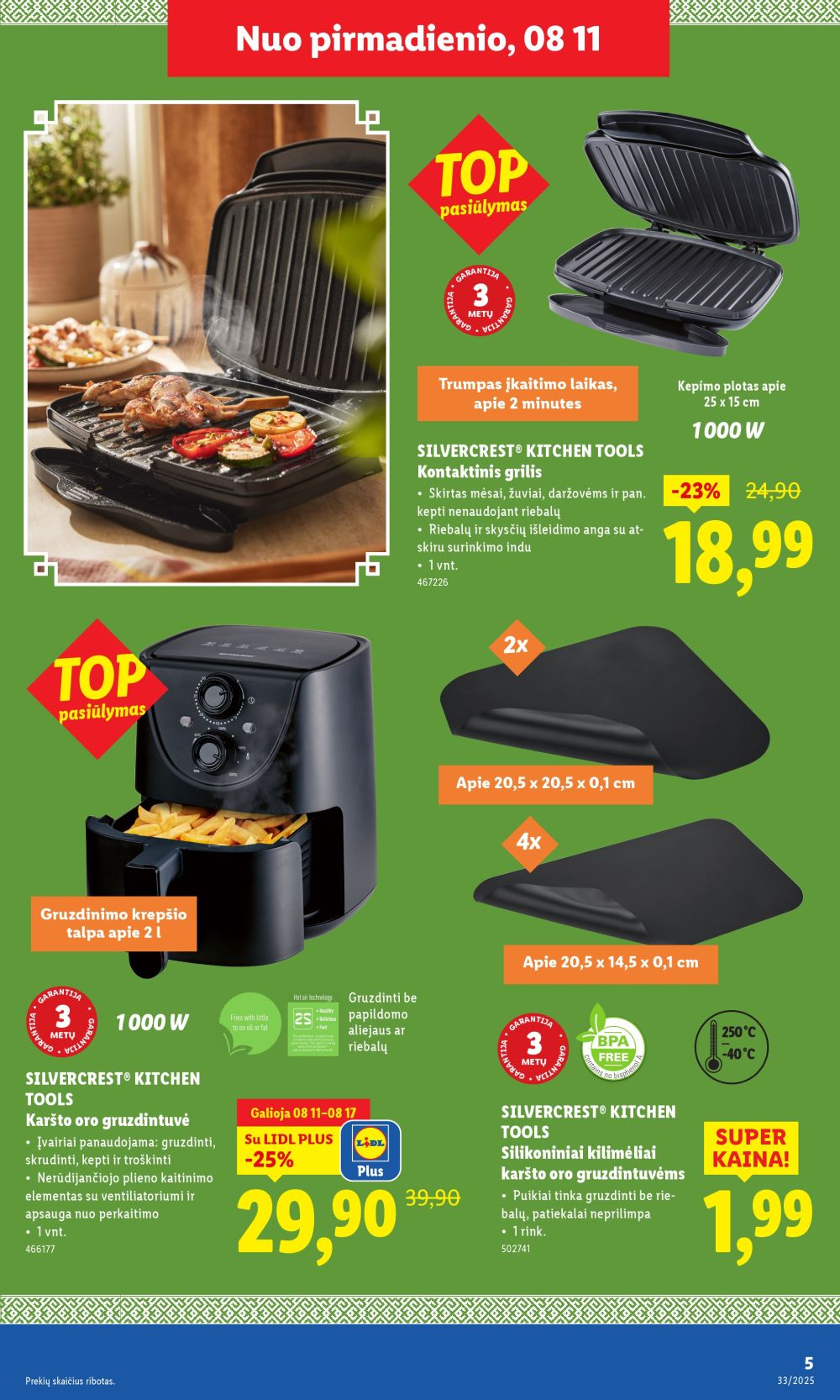 lidl - LIDL - Ne maisto prekių pasiūlymai (2025 08 11 - 2025 08 17) - page: 5 lidl - LIDL - Ne maisto prekių pasiūlymai (2025 08 11 - 2025 08 17) - page: 5