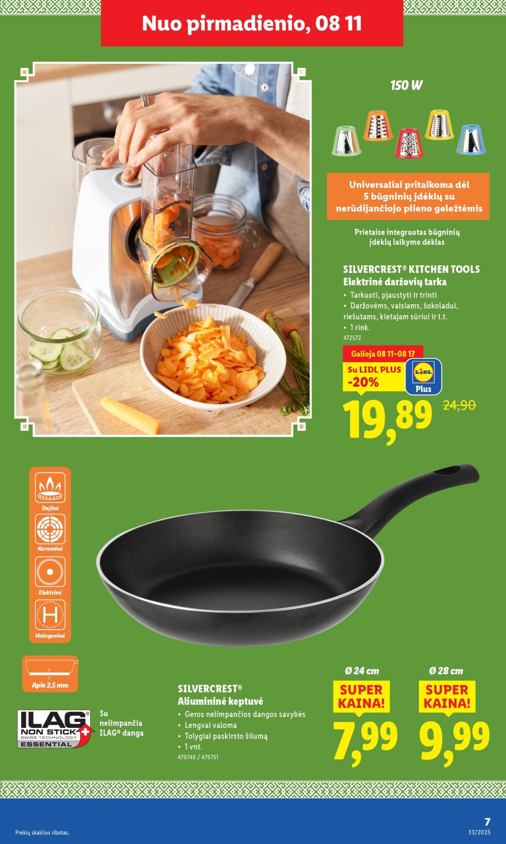 lidl - LIDL - Ne maisto prekių pasiūlymai (2025 08 11 - 2025 08 17) - page: 7 lidl - LIDL - Ne maisto prekių pasiūlymai (2025 08 11 - 2025 08 17) - page: 7