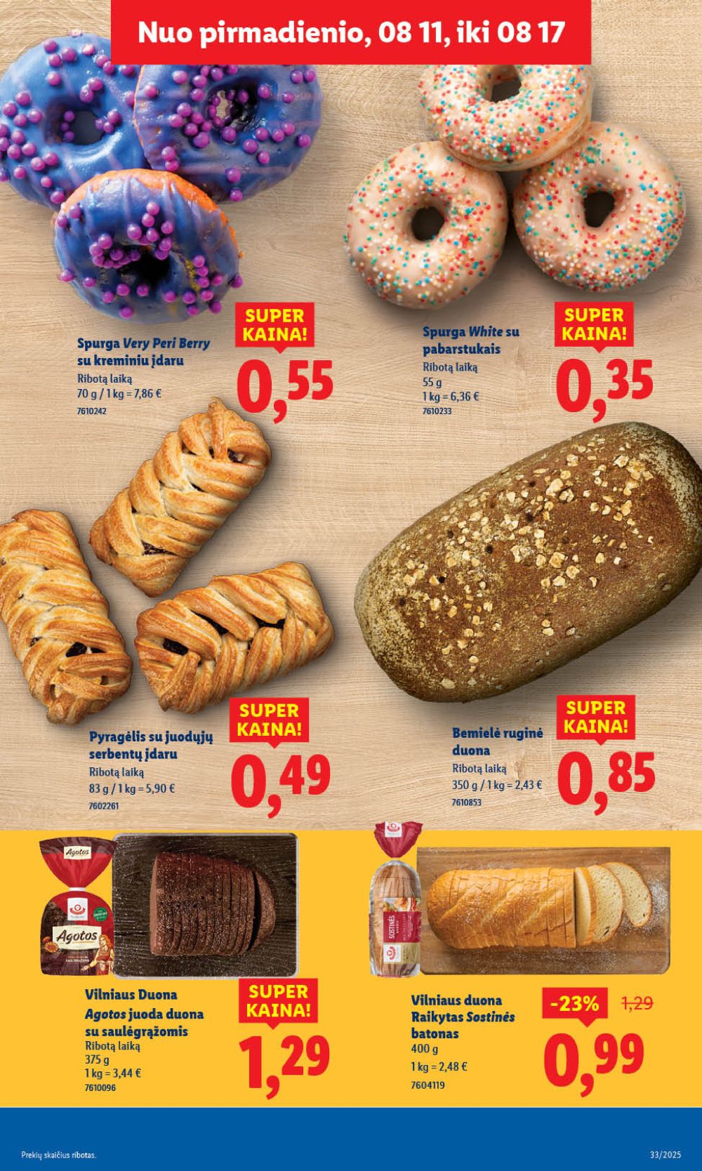 lidl - LIDL - Maisto prekių pasiūlymai (2025 08 14 - 2025 08 17) - page: 7 lidl - LIDL - Maisto prekių pasiūlymai (2025 08 14 - 2025 08 17) - page: 7